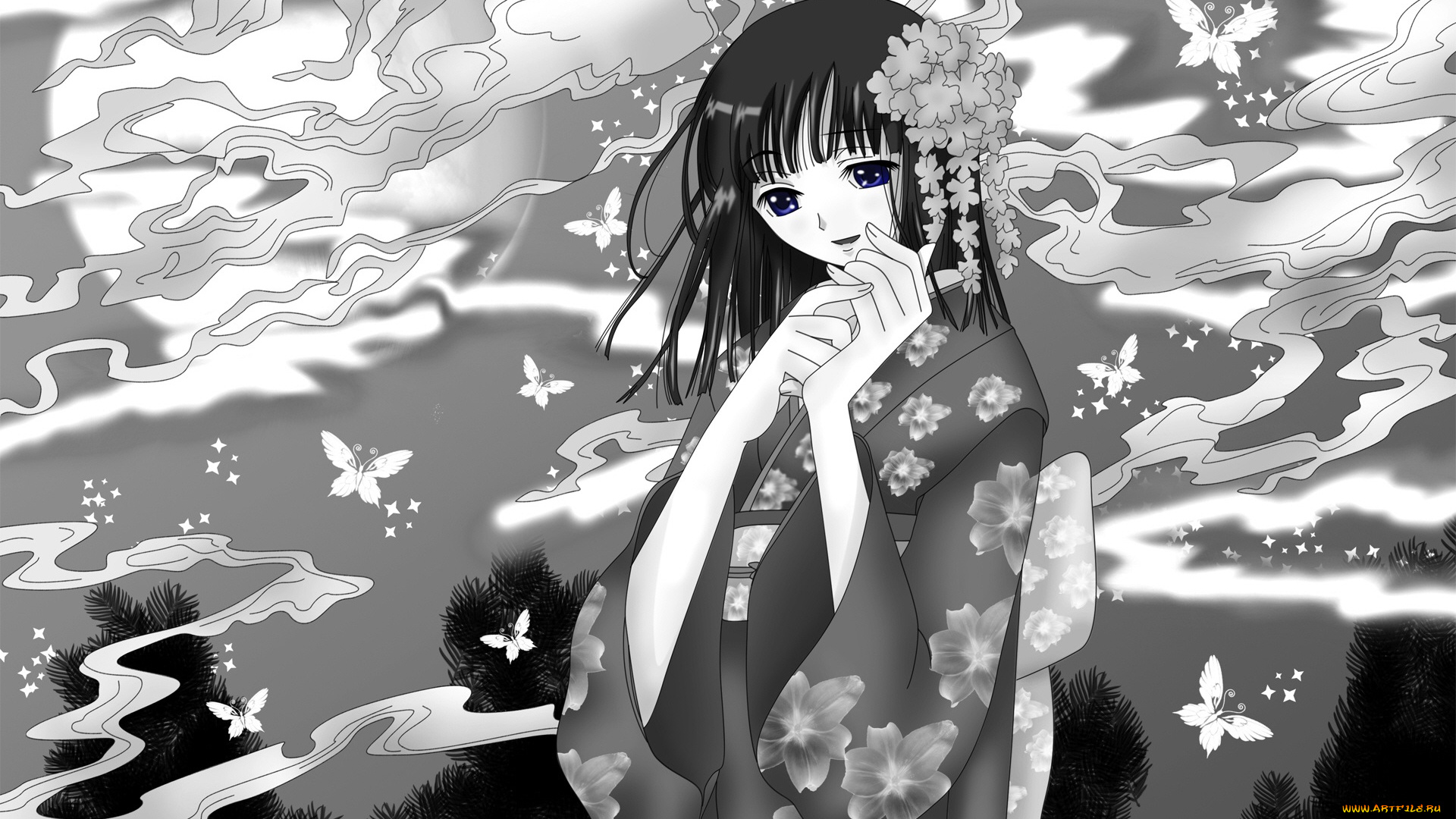 аниме, xxxholic, триплексоголик