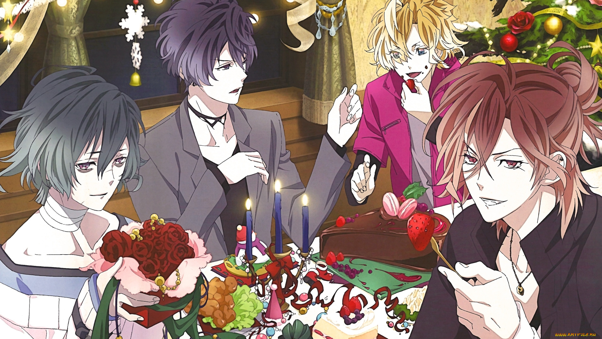 аниме, diabolik, lovers, diabolik, lovers