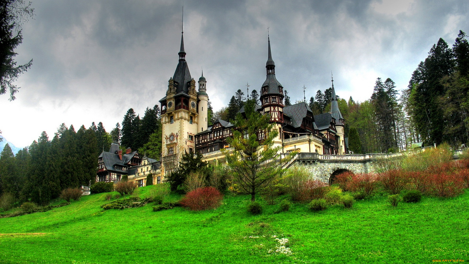 peles, castle, prahova, county, romania, города, замок, пелеш, , румыния, peles, castle, prahova, county