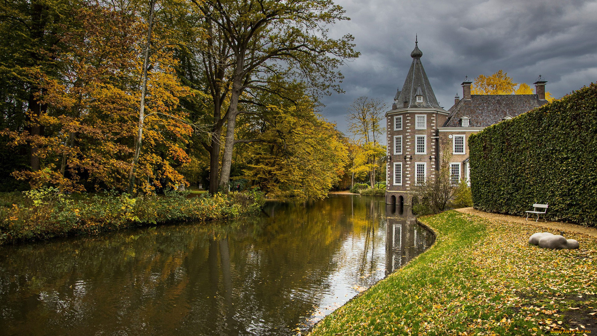 nijenhuis, castle, netherlands, города, замки, нидерландов, nijenhuis, castle