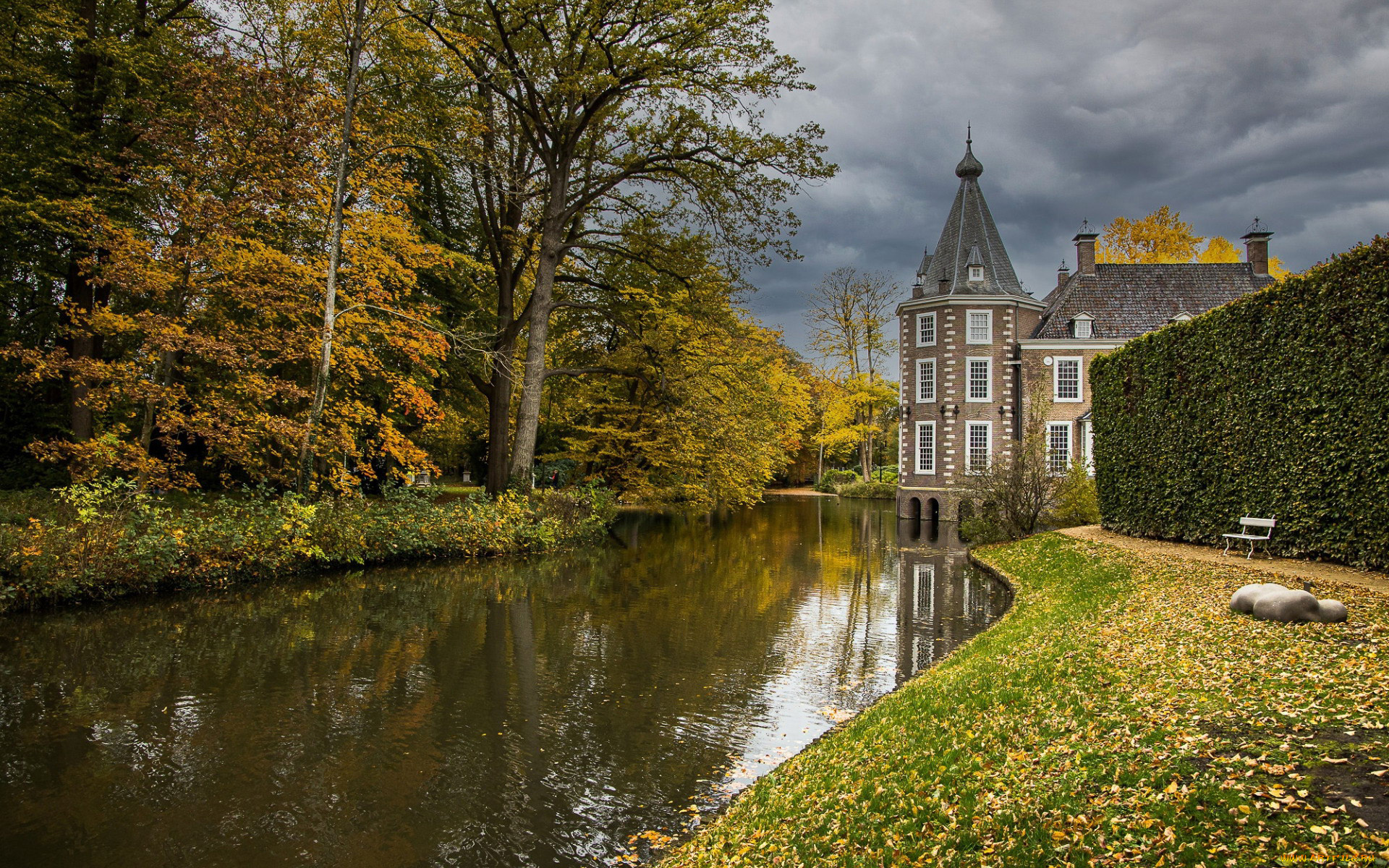 nijenhuis, castle, netherlands, города, замки, нидерландов, nijenhuis, castle