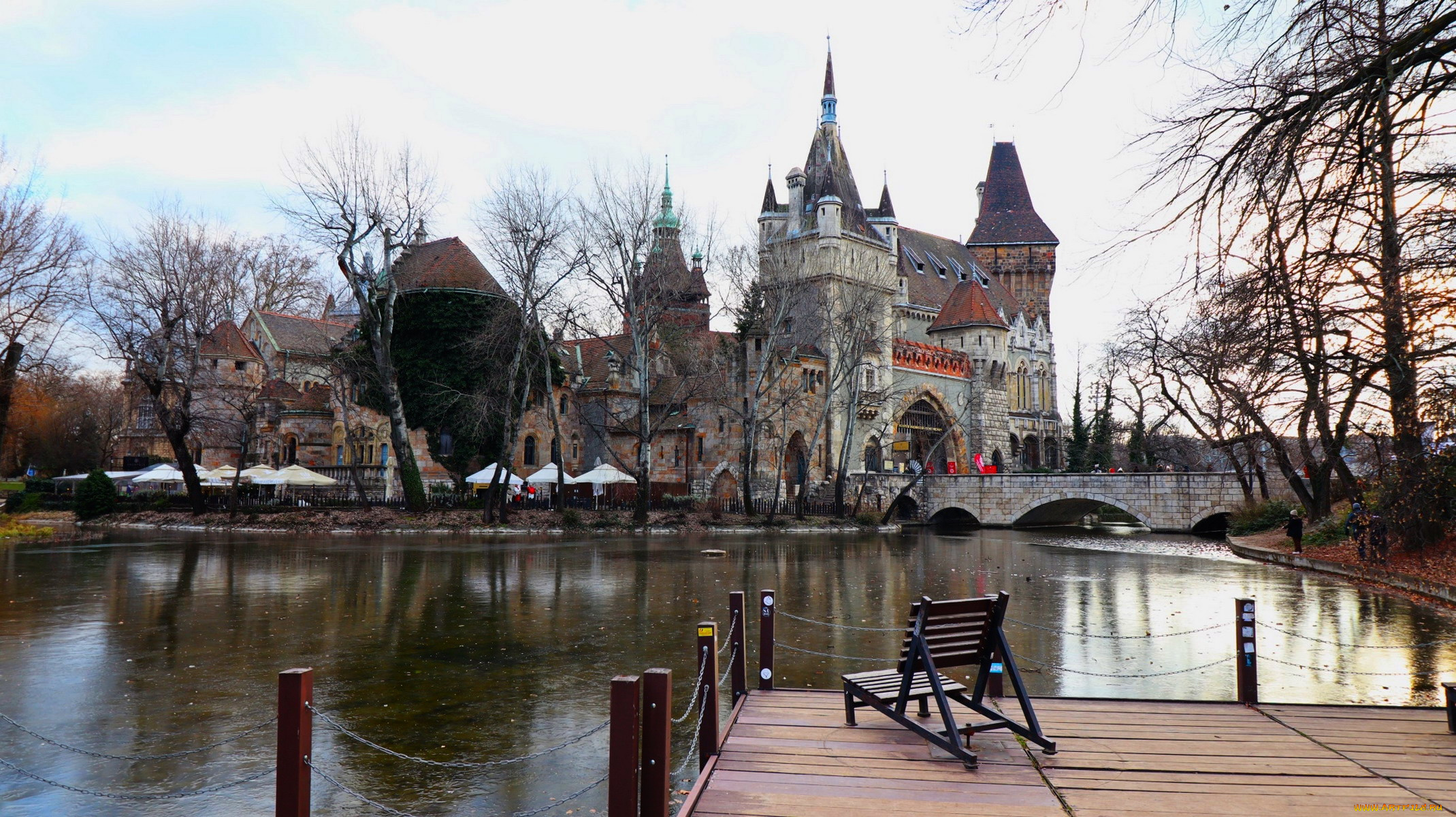 vajdahunyad, castle, города, будапешт, , венгрия, vajdahunyad, castle