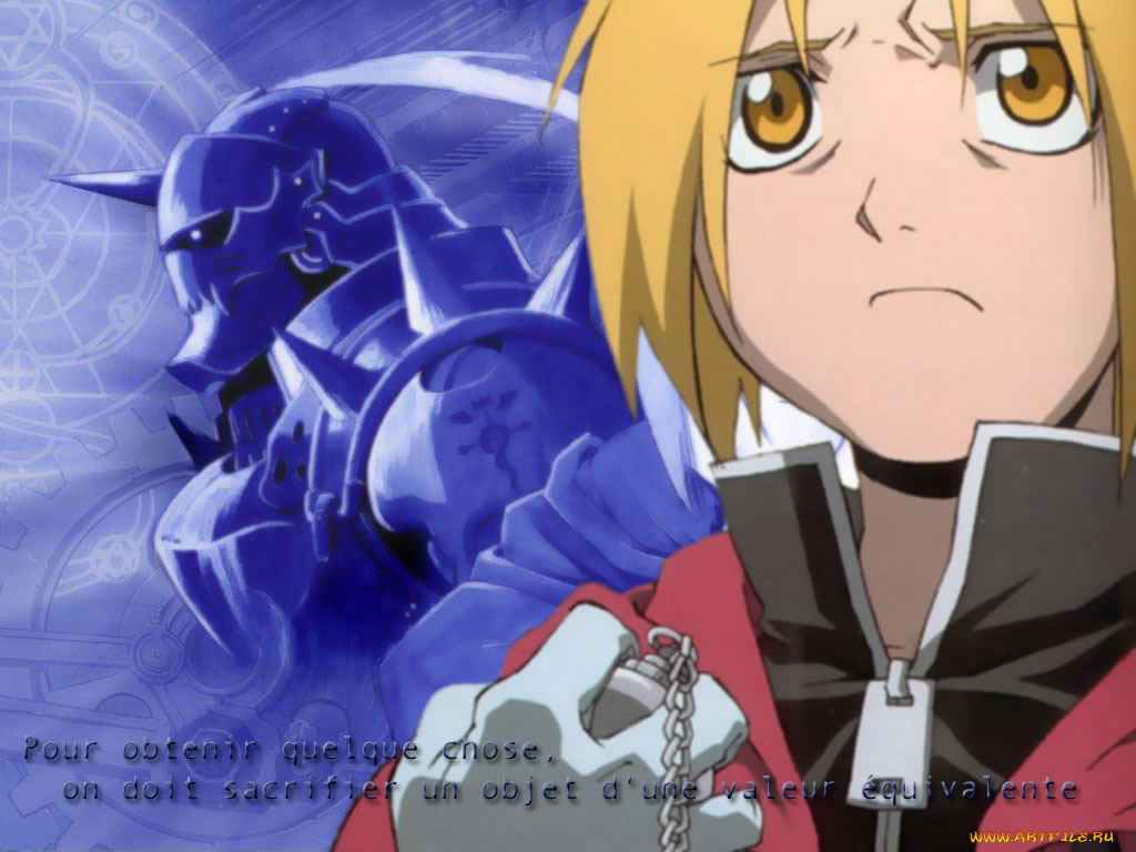 аниме, fullmetal, alchemist