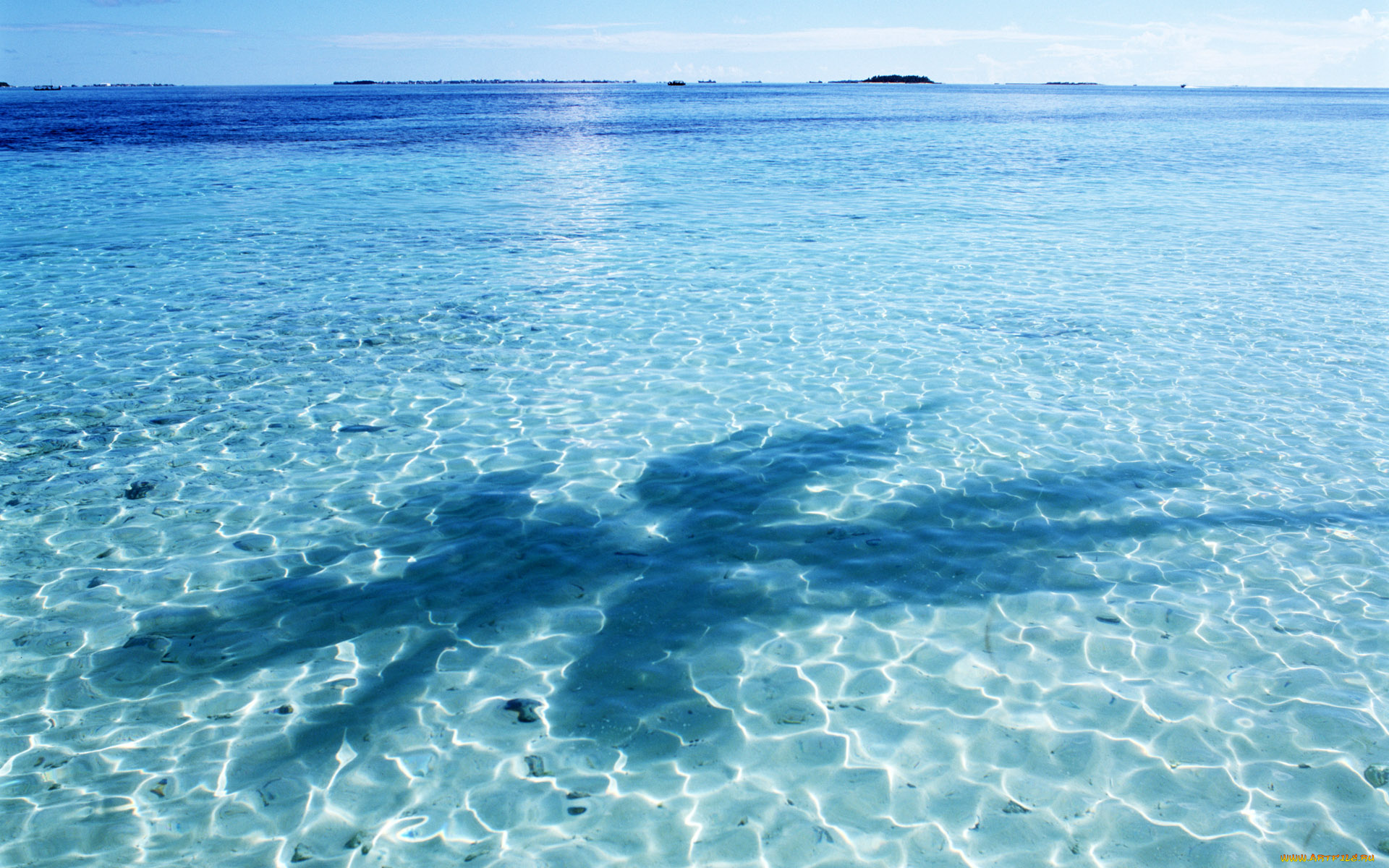 Спокойная музыка воды. Лазурь черного моря. Прозрачное море. Голубое море. Море вода.