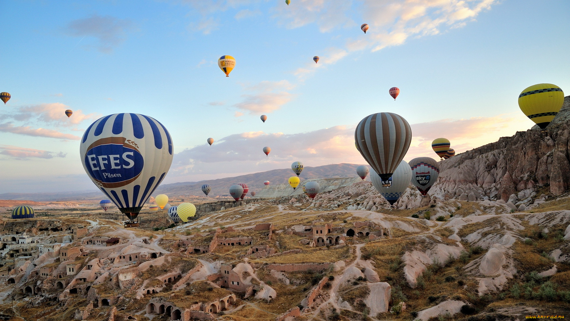 авиация, воздушные, шары, cappadocia, шары, спорт, пейзаж
