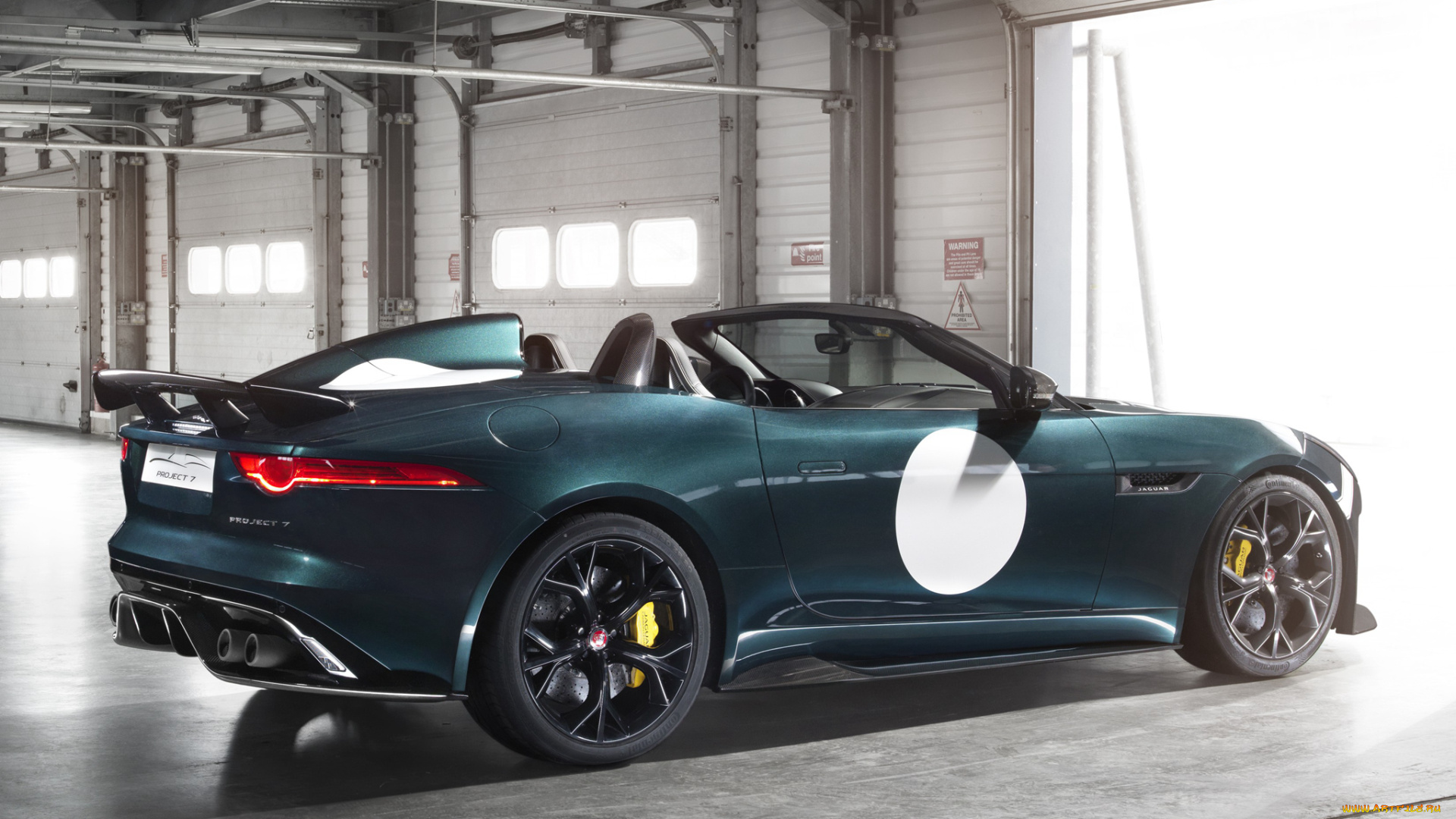 автомобили, jaguar, зеленый, f-type, project, 7, 2014г