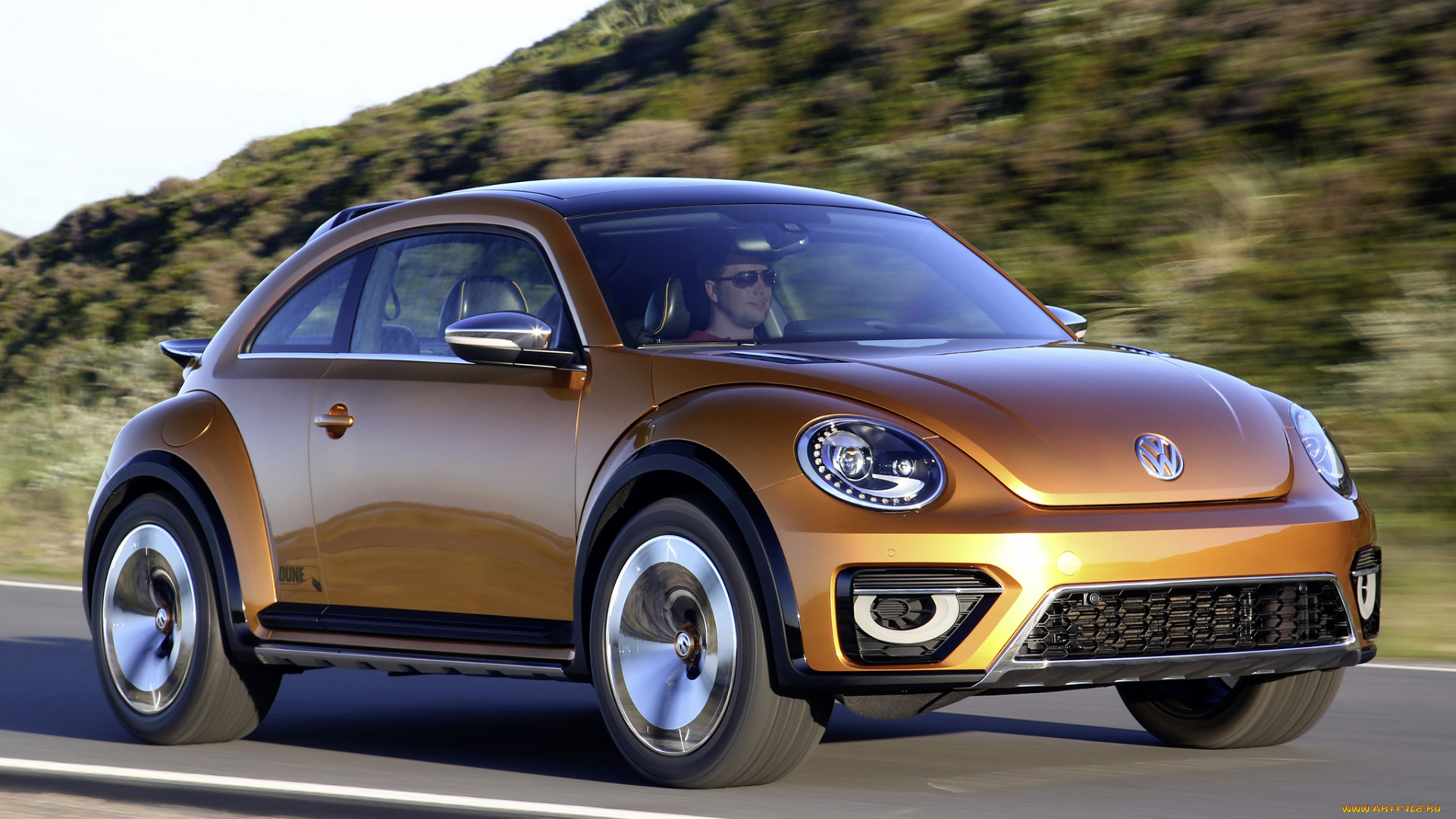 автомобили, volkswagen, 2014г, concept, beetle, dune