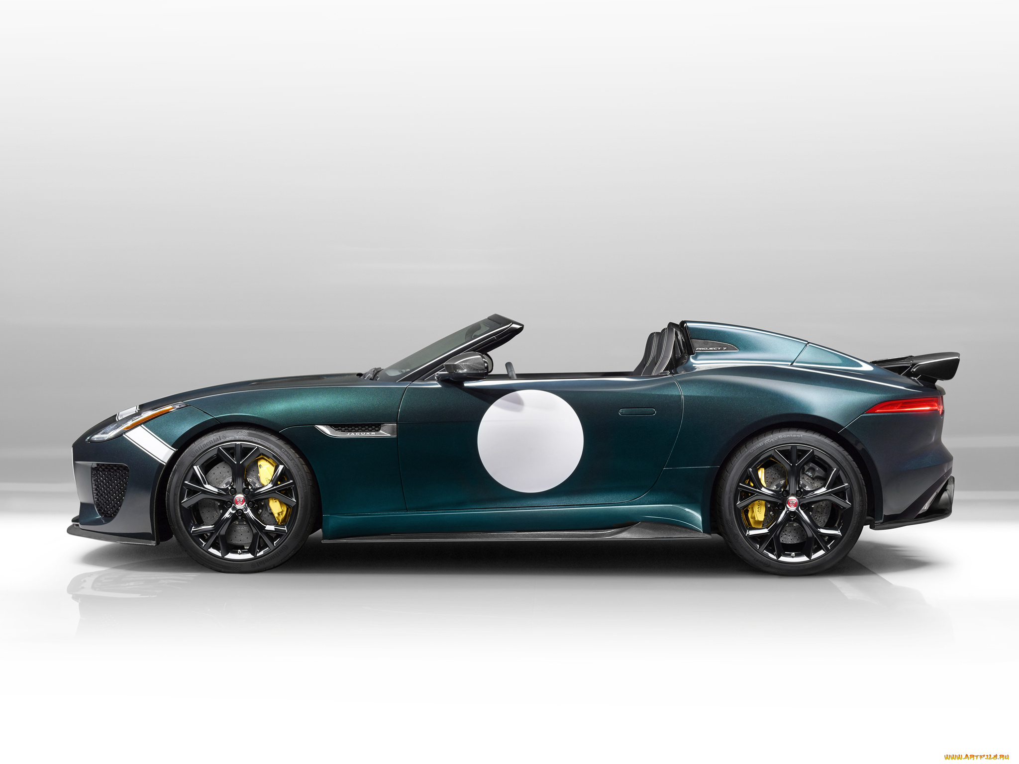 автомобили, jaguar, project, 7, f-type, зеленый, 2014г