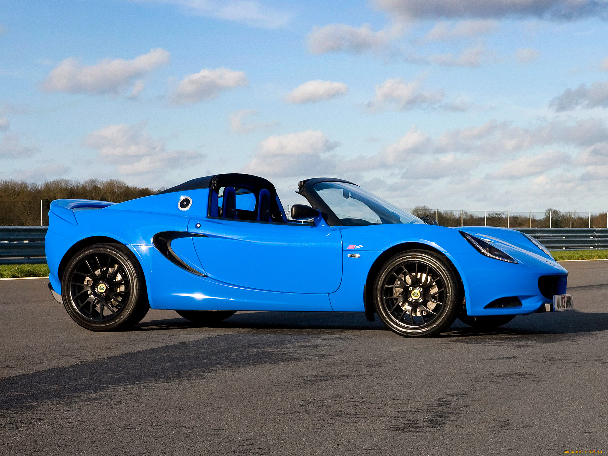 автомобили, lotus, синий, 2013г, elise, s, racer, club