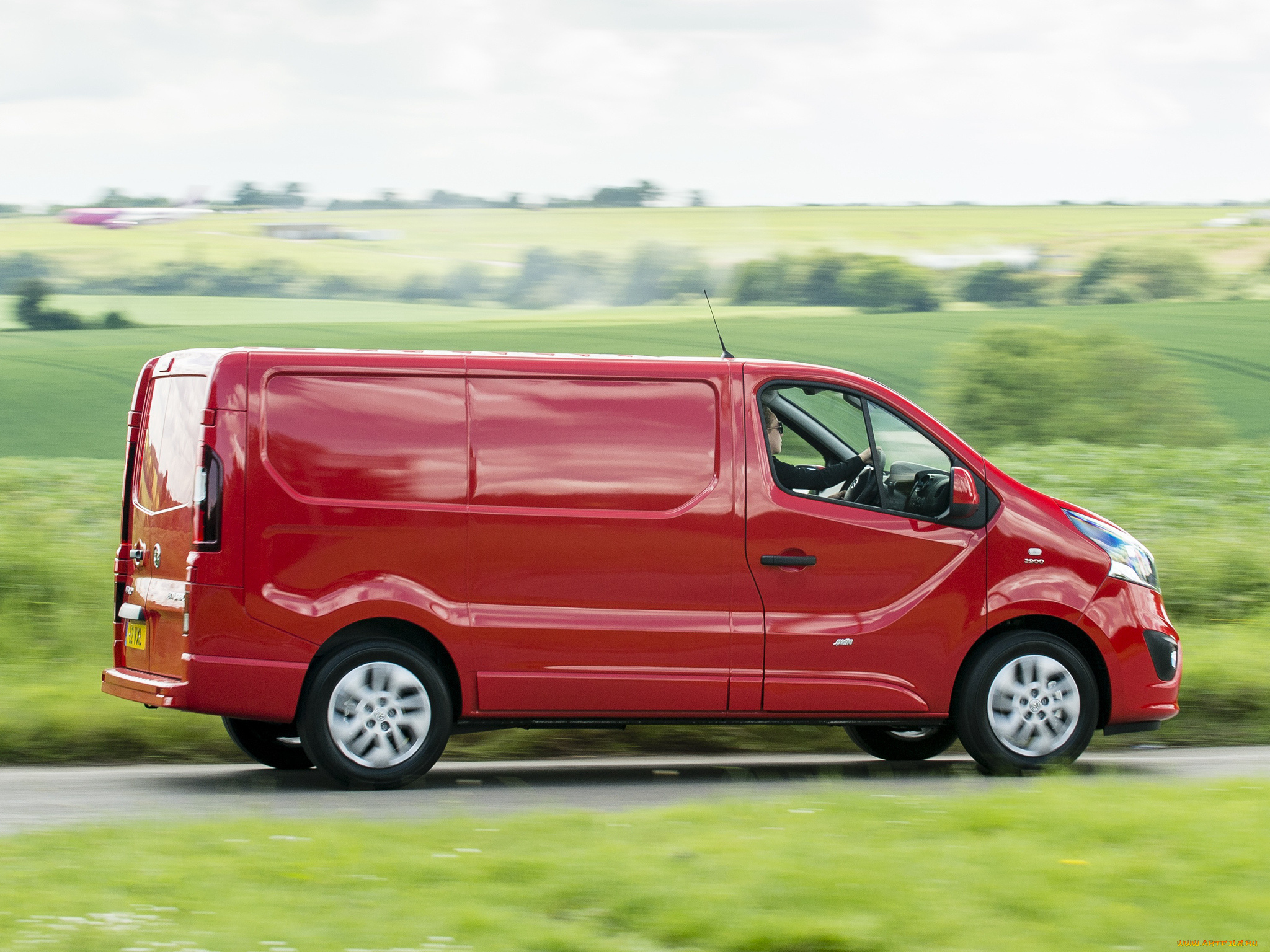 автомобили, vauxhall, красный, 2014г, biturbo, van, vivaro