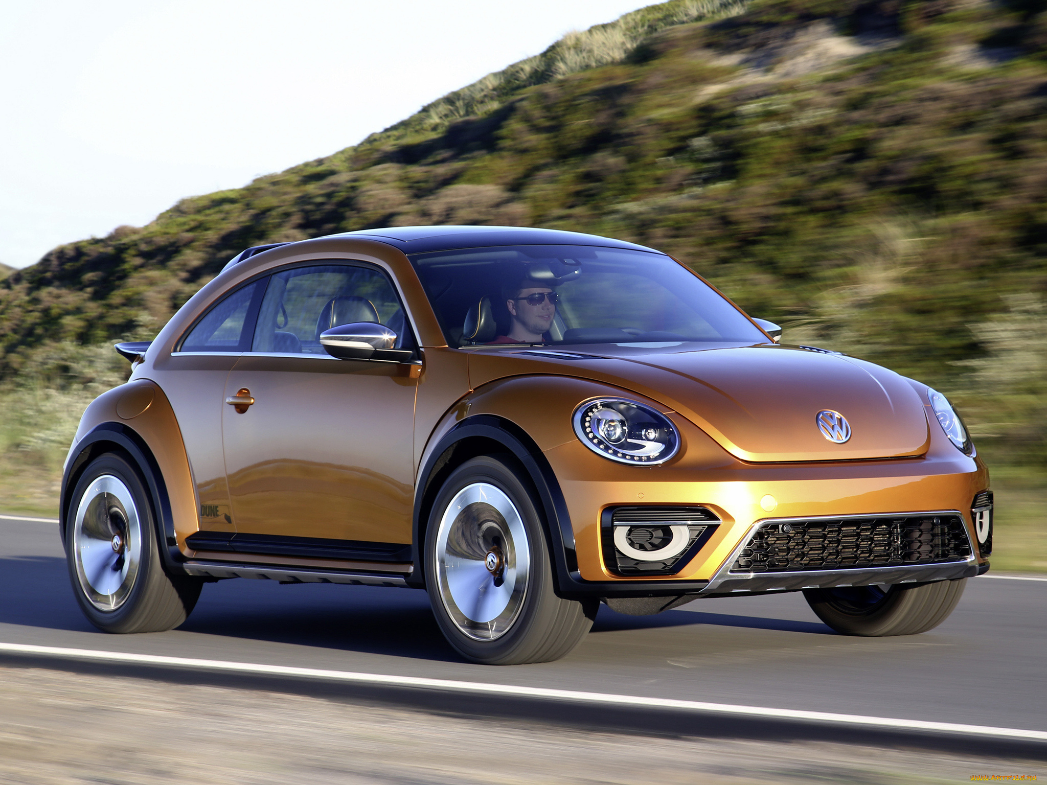 автомобили, volkswagen, 2014г, concept, beetle, dune