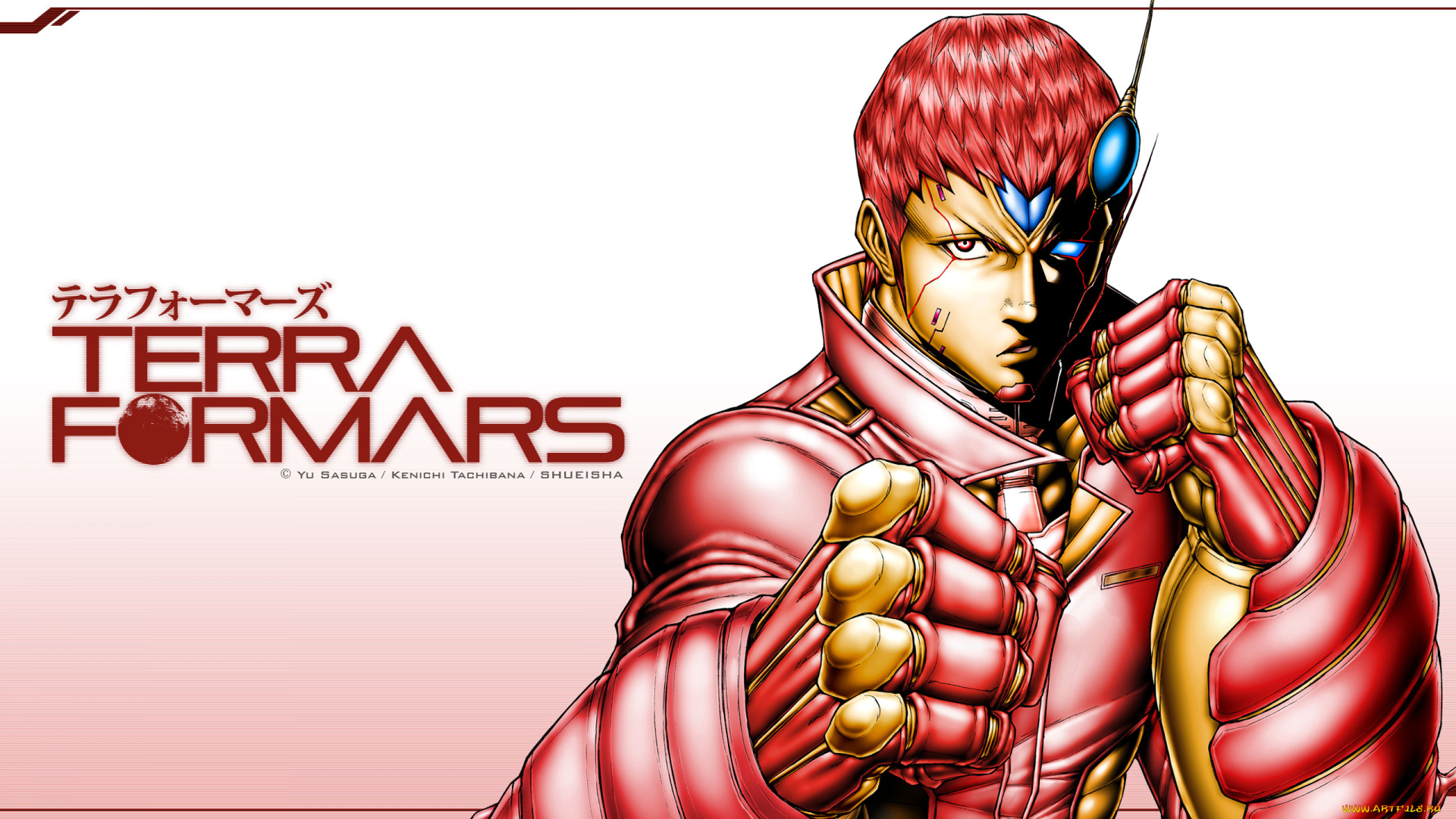 terra, formars, аниме, персонаж