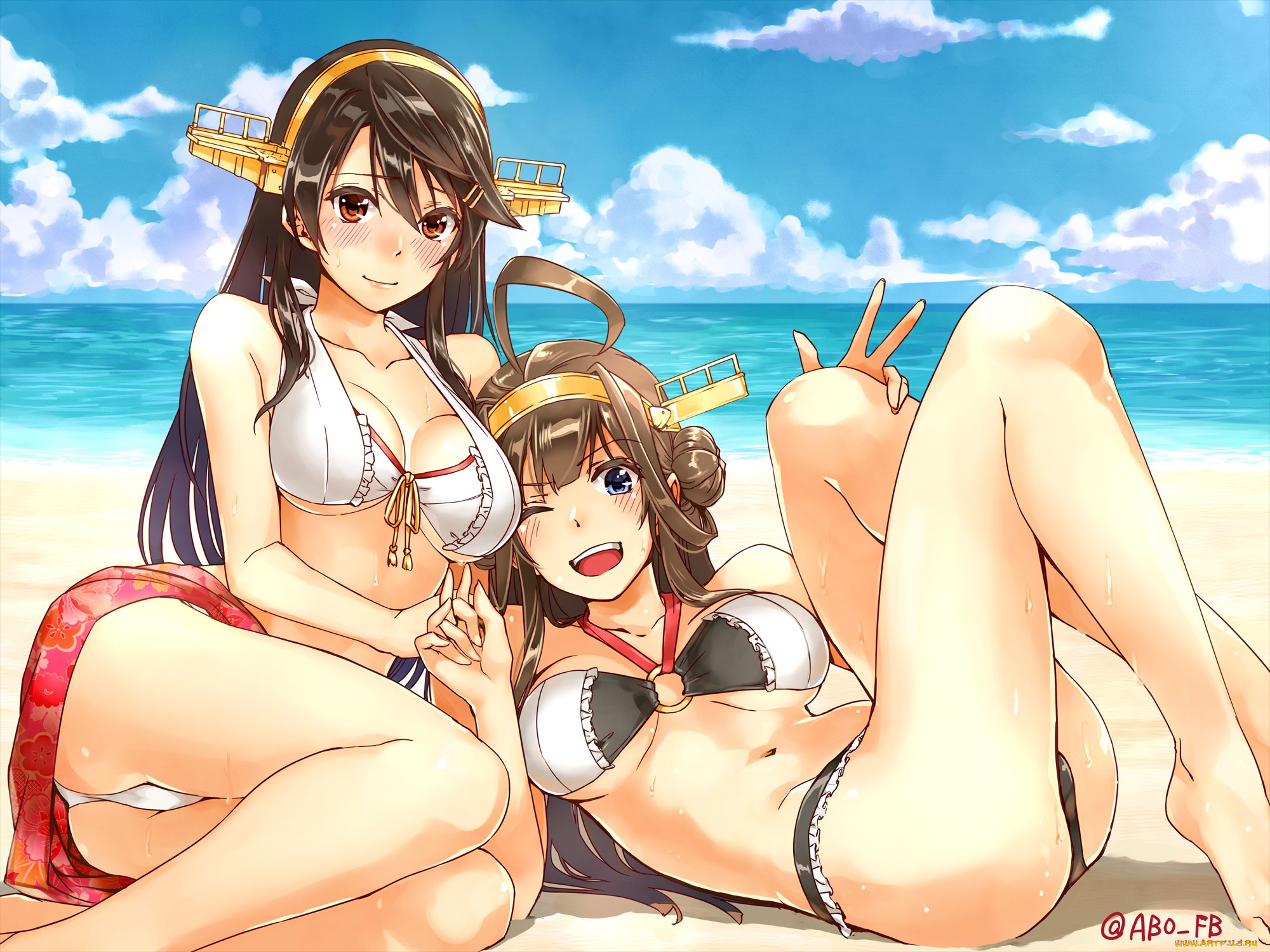 аниме, kantai, collection, девушки