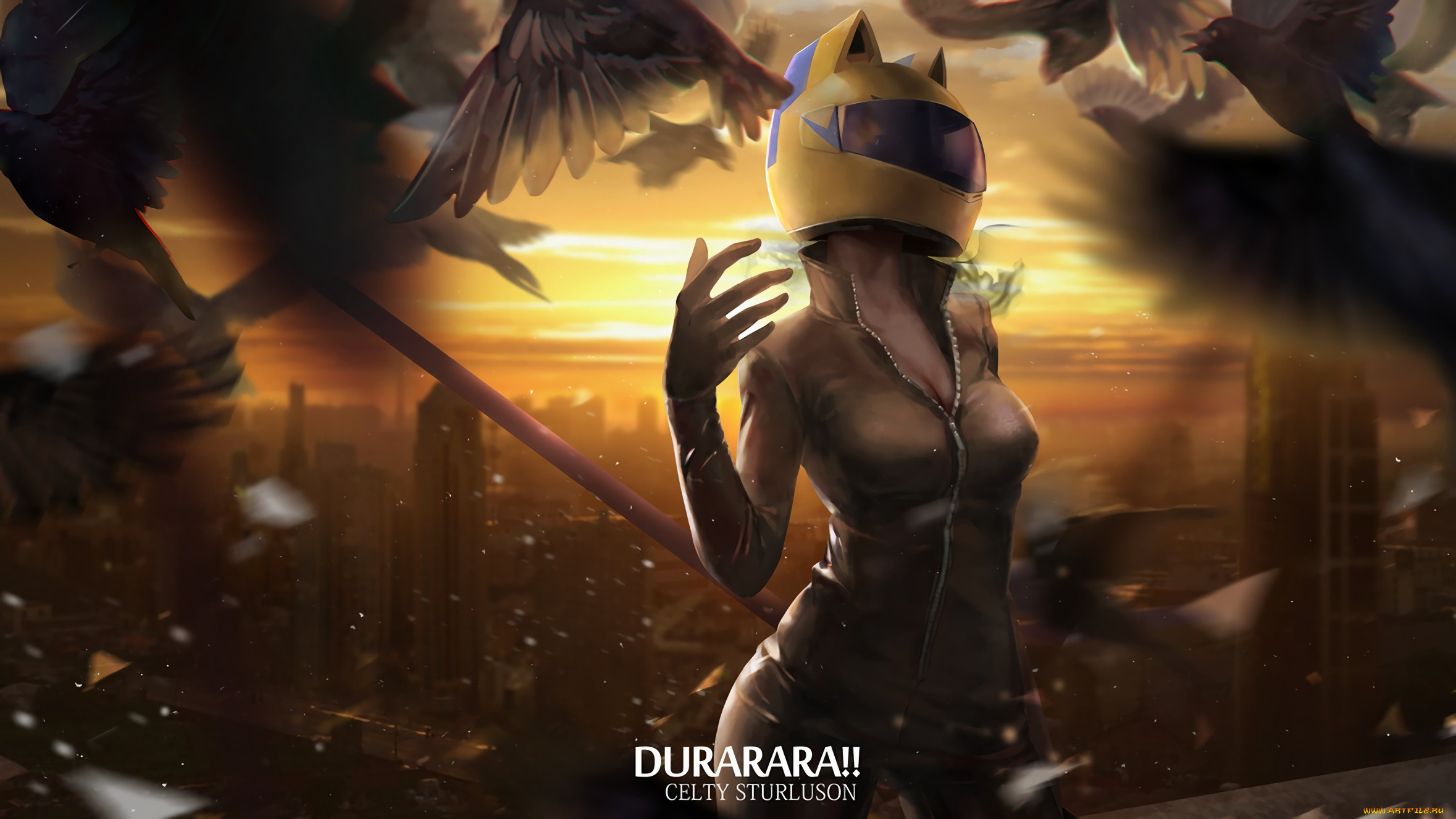 аниме, durarara, celty, sturluson