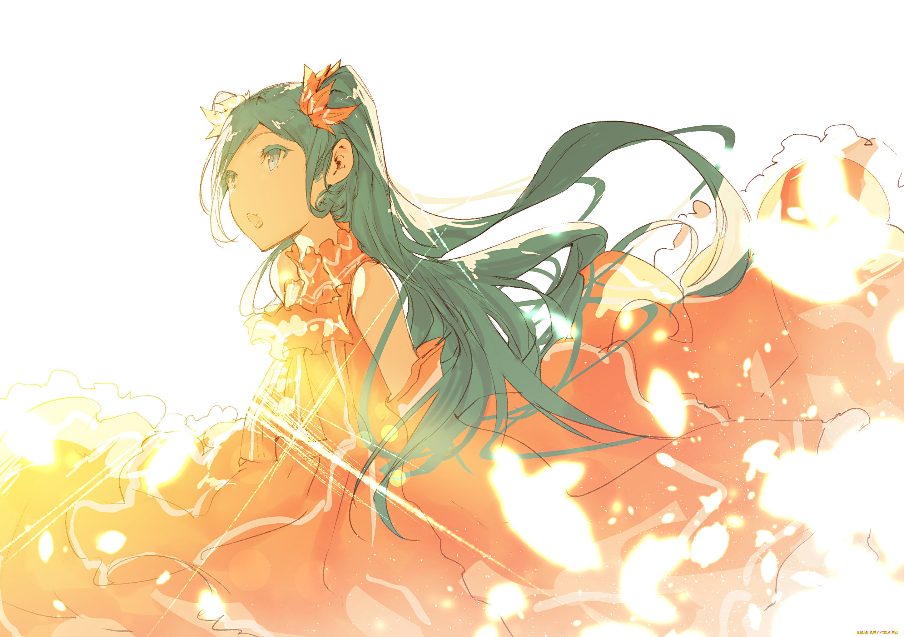 аниме, vocaloid, hatsune, miku