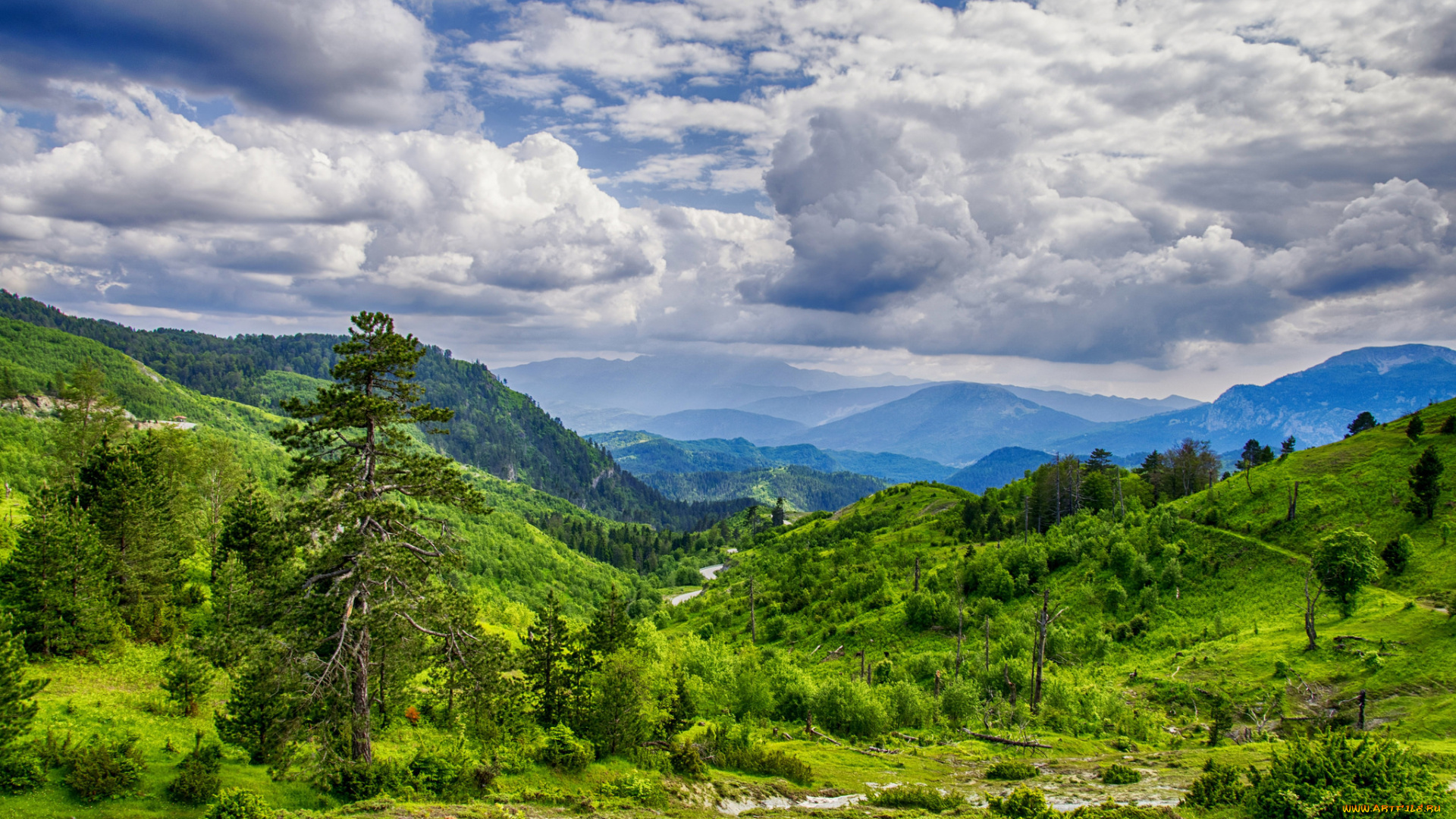 природа, пейзажи, простор