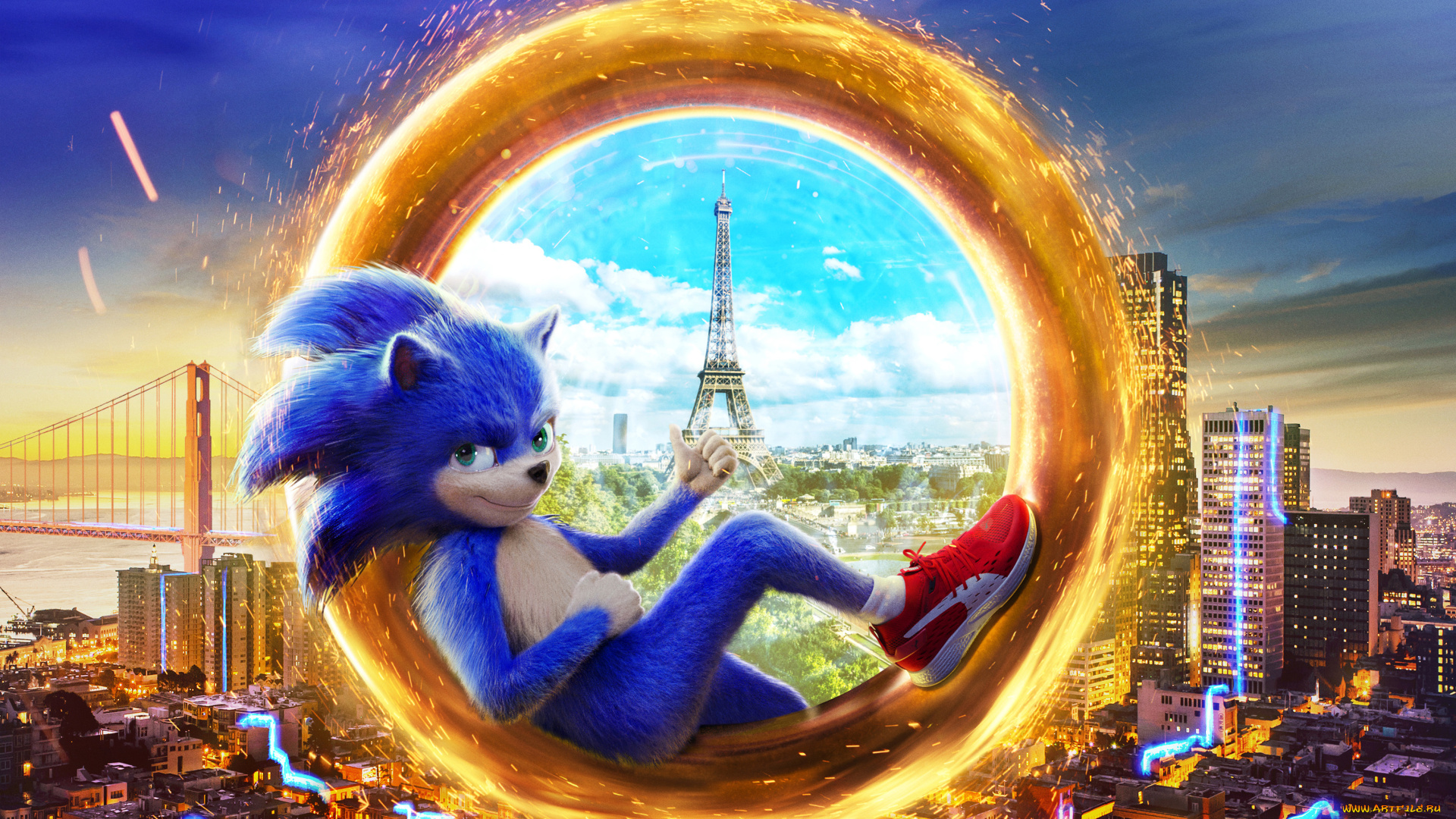 sonic, the, hedgehog, кино, фильмы, sonic, the, hedgehog