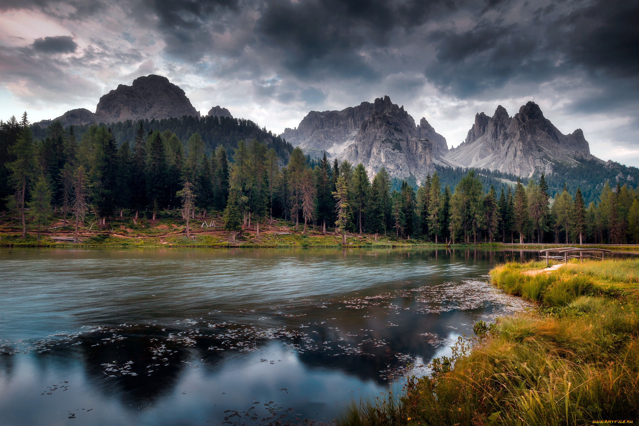 природа, реки, озера, dolomiti, summer, nature