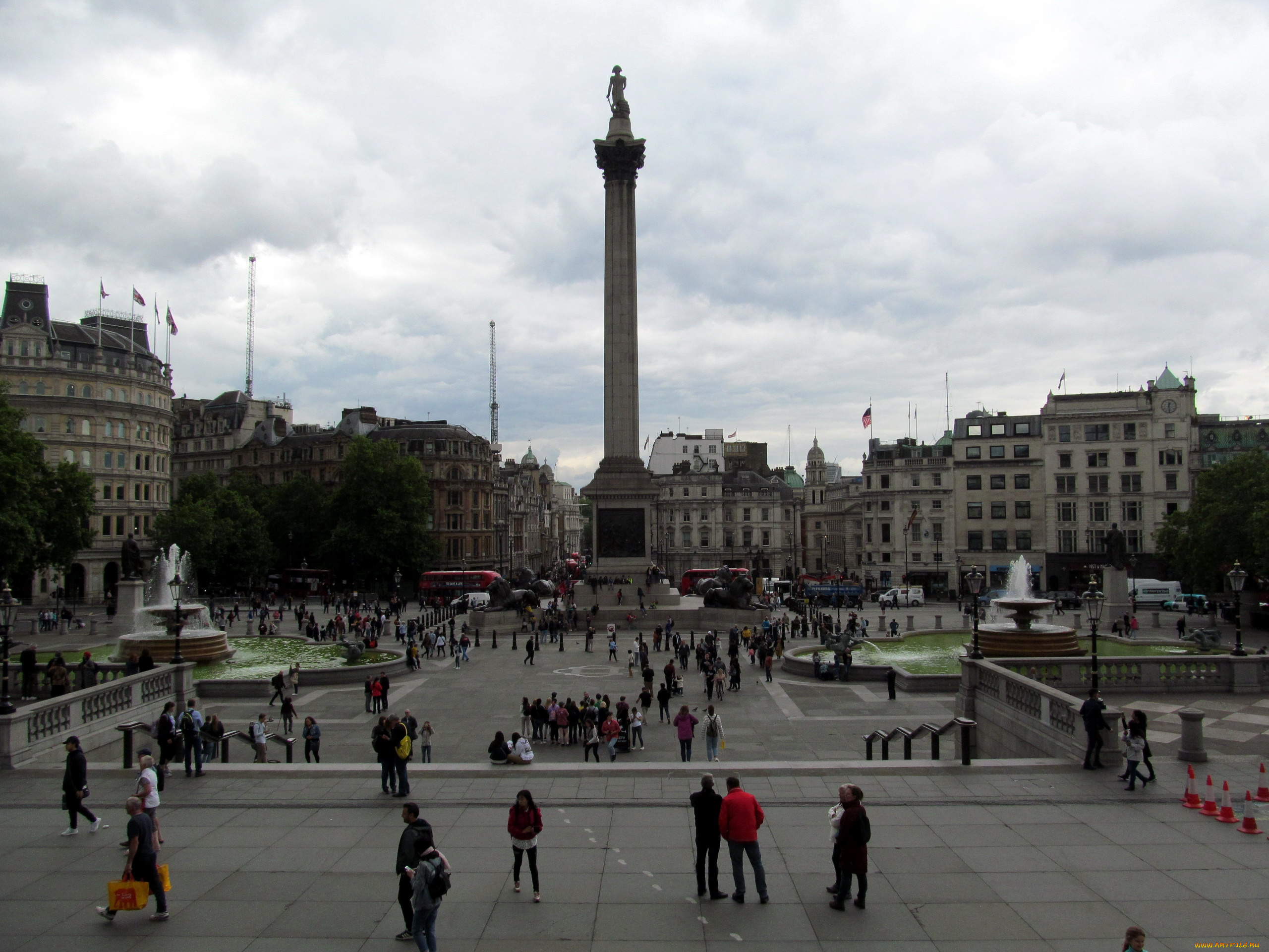 trafalgar, square, monument, to, lord, nelson, города, лондон, , великобритания, trafalgar, square, monument, to, lord, nelson