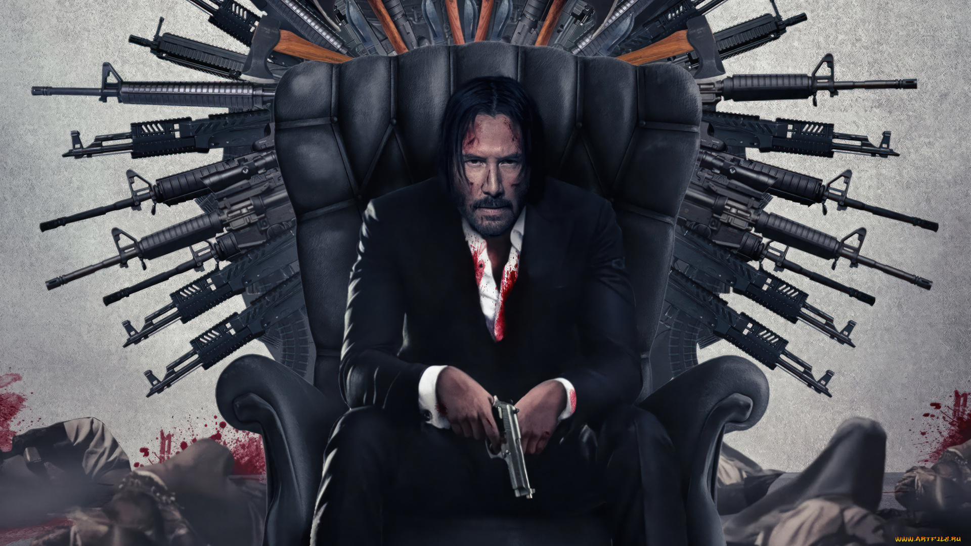 john, wick, , chapter, 4, , , 2023, , кино, фильмы, , chapter, 4, боевик, триллер, криминал, джон, уик, четвертая, часть, постер, киану, ривз