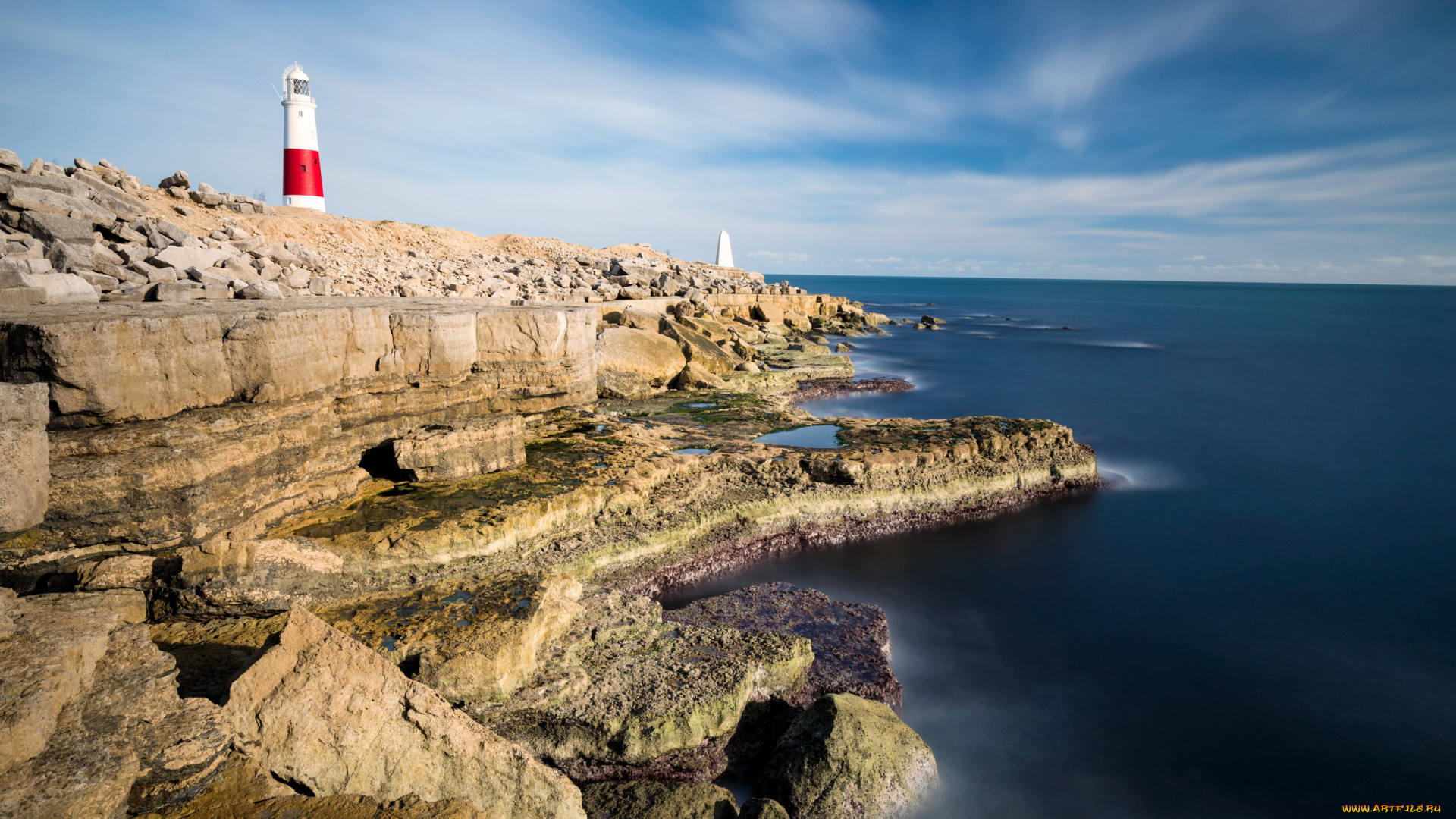 portland, bill, lighthouse, england, природа, маяки, portland, bill, lighthouse