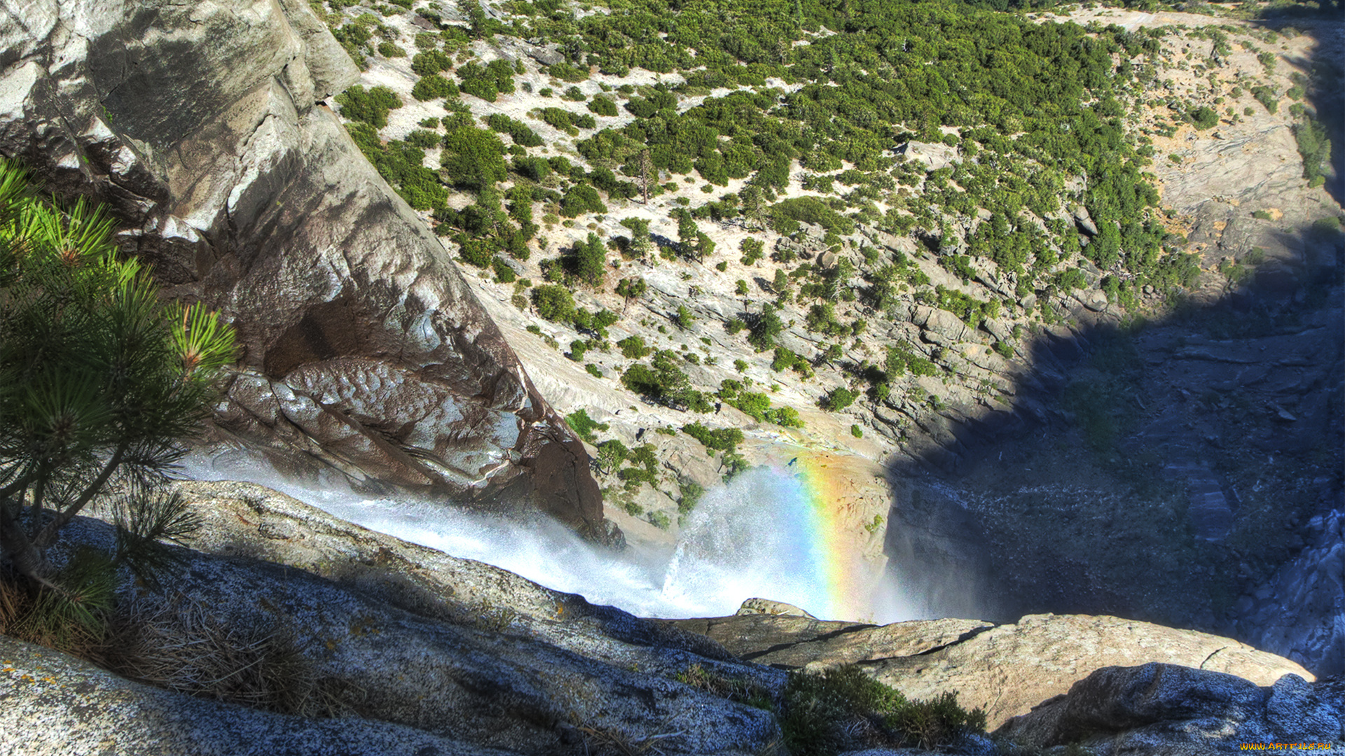 природа, водопады, yosemite