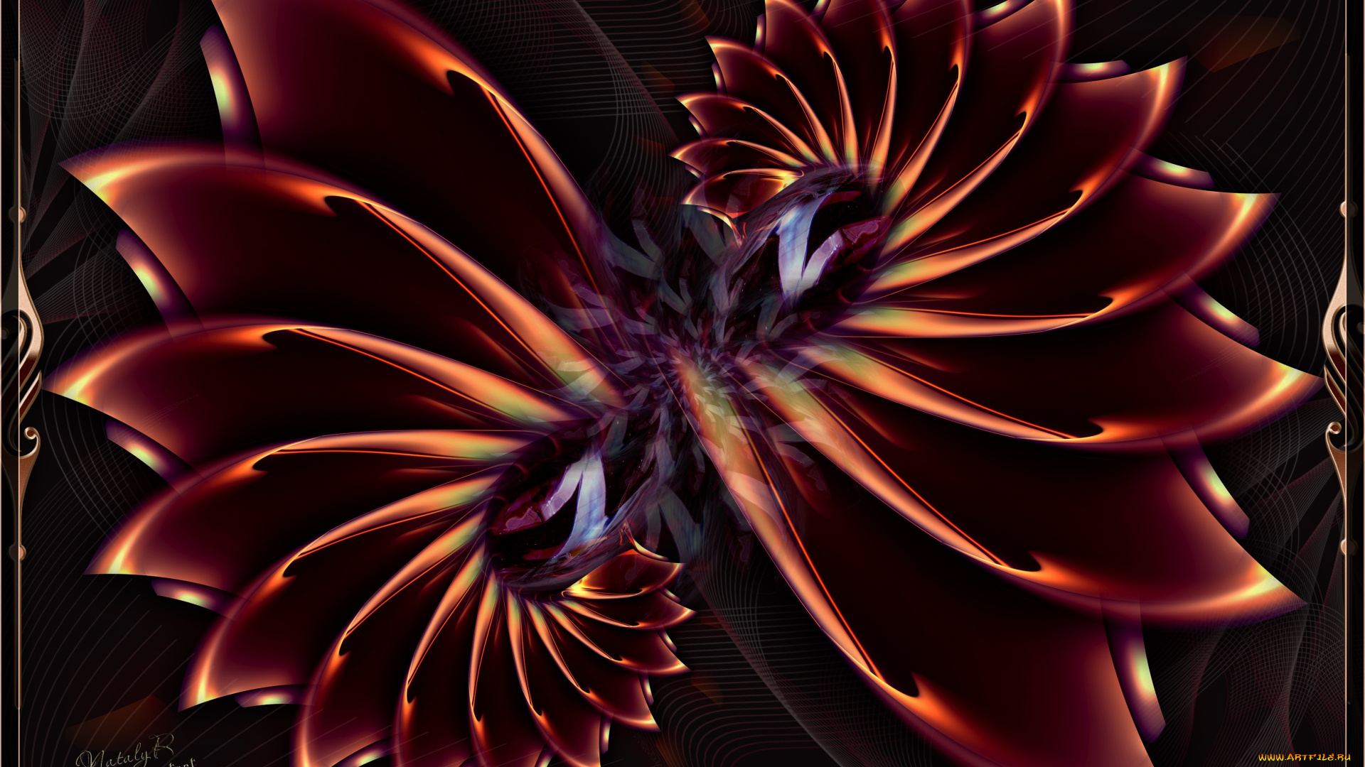 3д, графика, fractal, фракталы, фрактал