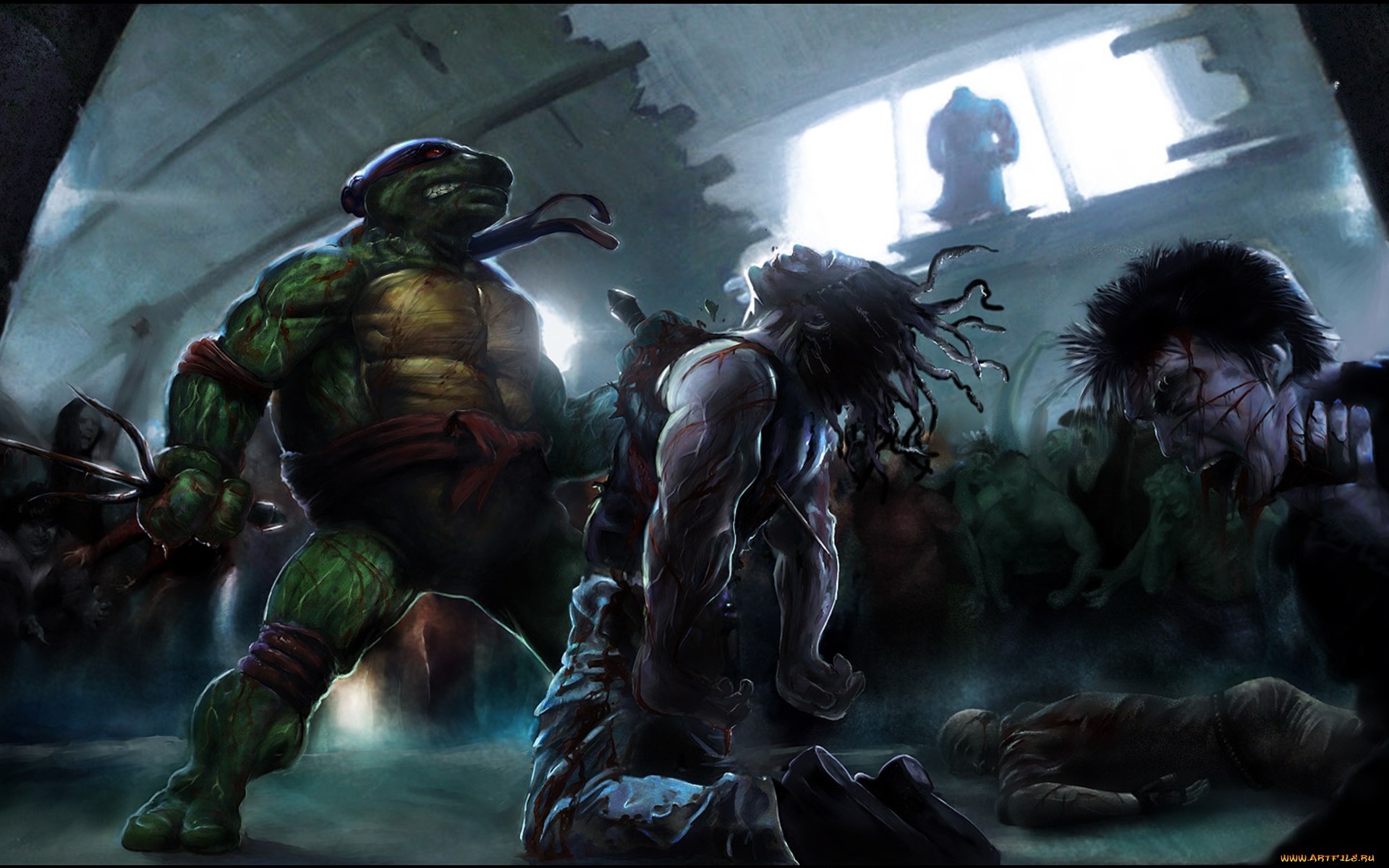 teenage, mutant, ninja, turtles, out, of, the, shadows, видео, игры, черепаха, люди