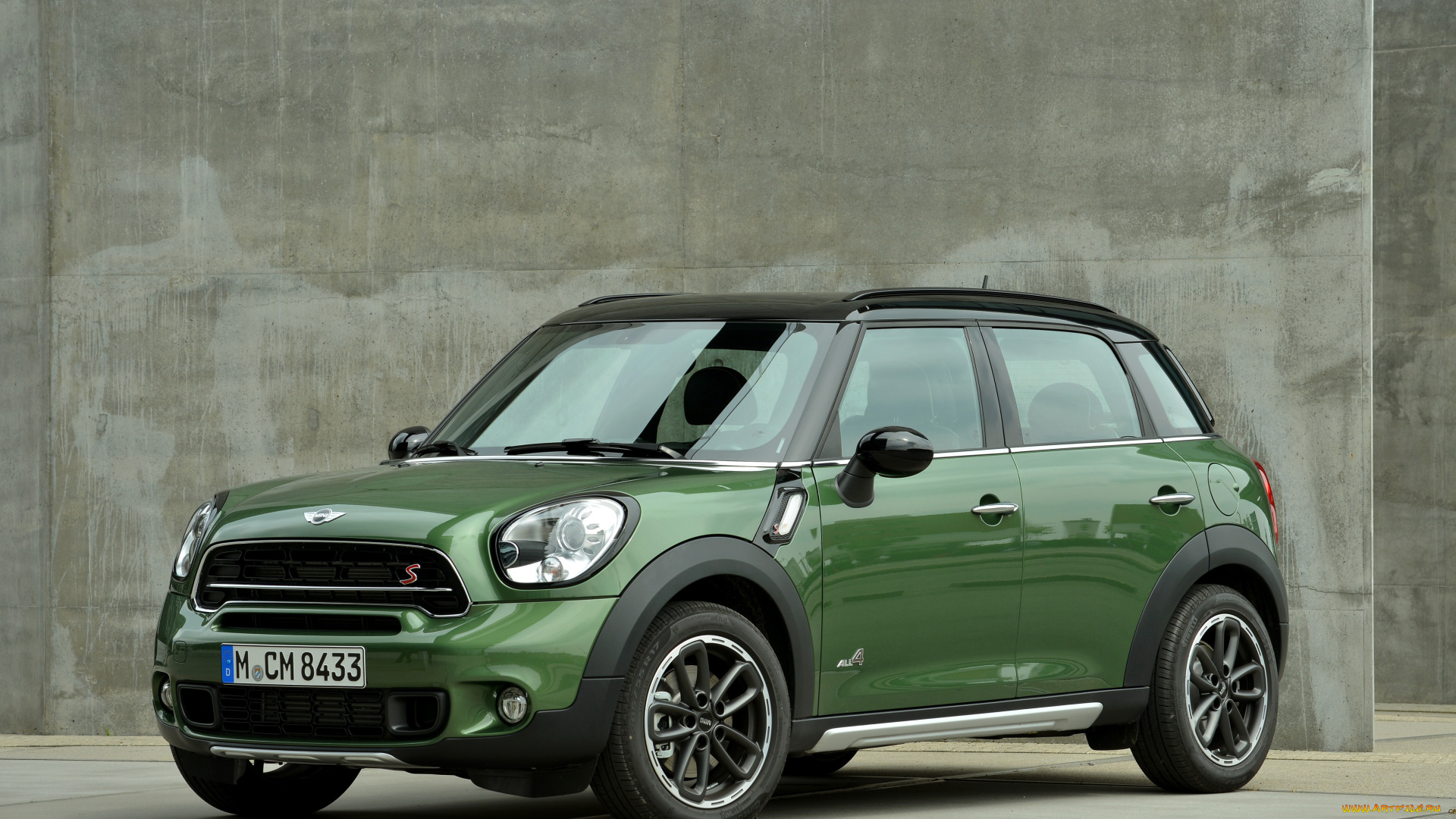 2014, mini, countryman, cooper, автомобили, mini, countryman, cooper, зеленый, металлик