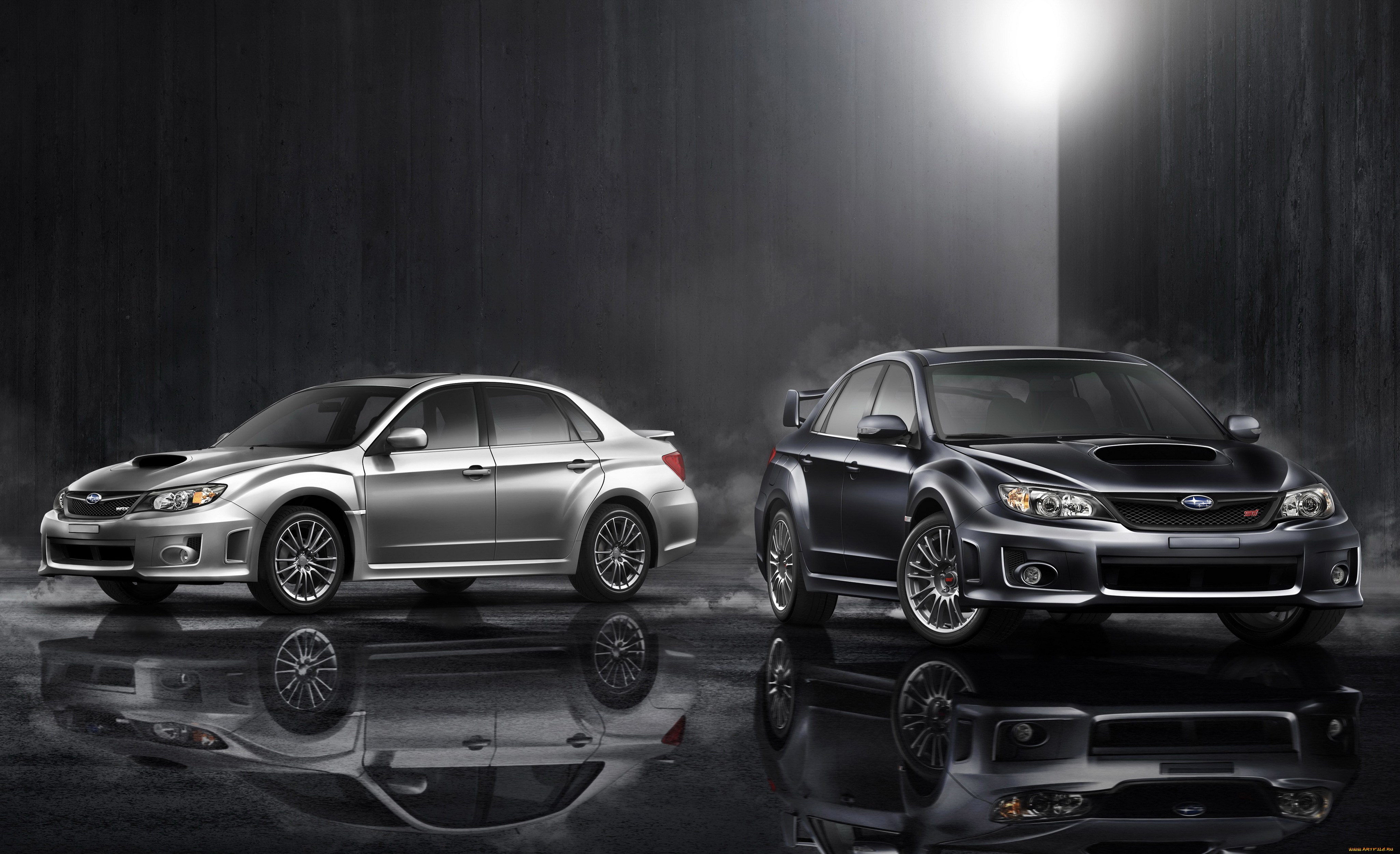 2010, subaru, impreza, wrx, sti, sedan, автомобили, subaru, impreza, sedan, два, серый