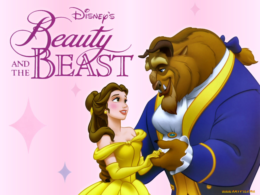 мультфильмы, beauty, and, the, beast