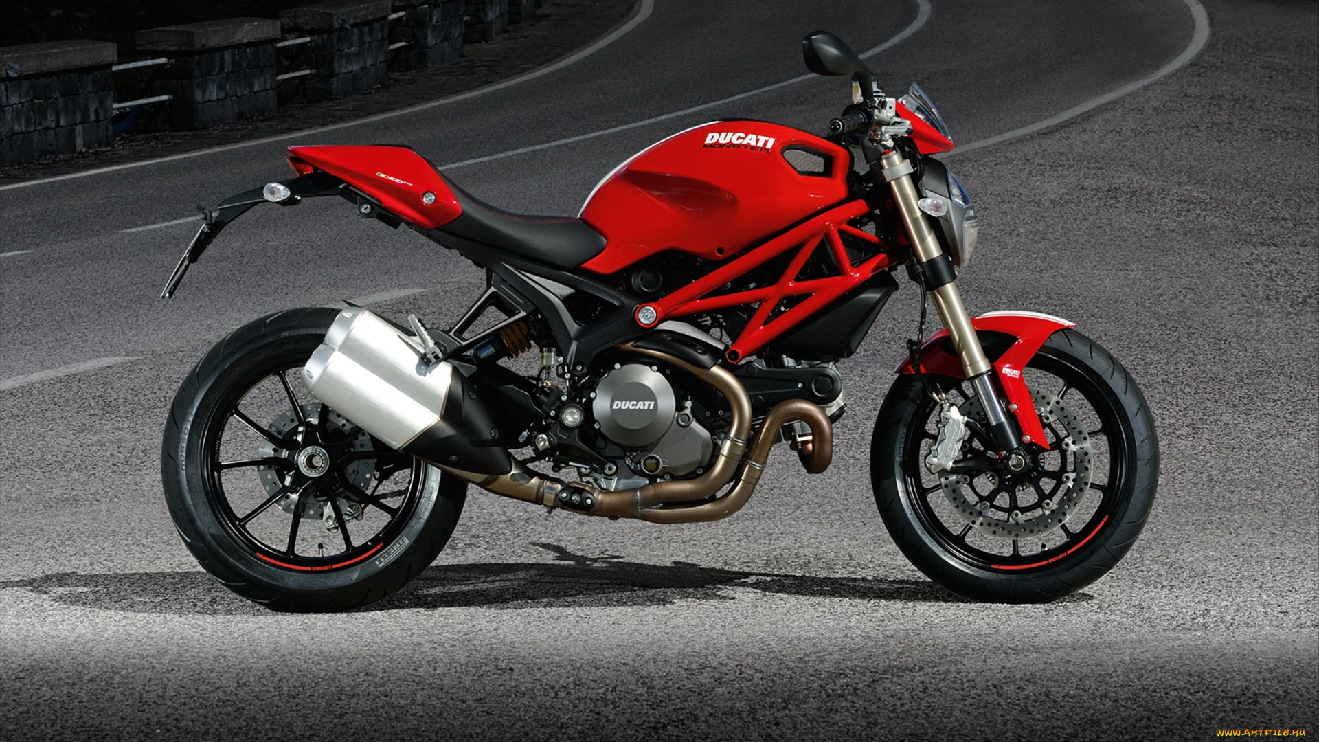 ducati, monster, 1100, evo, 2012, мотоциклы