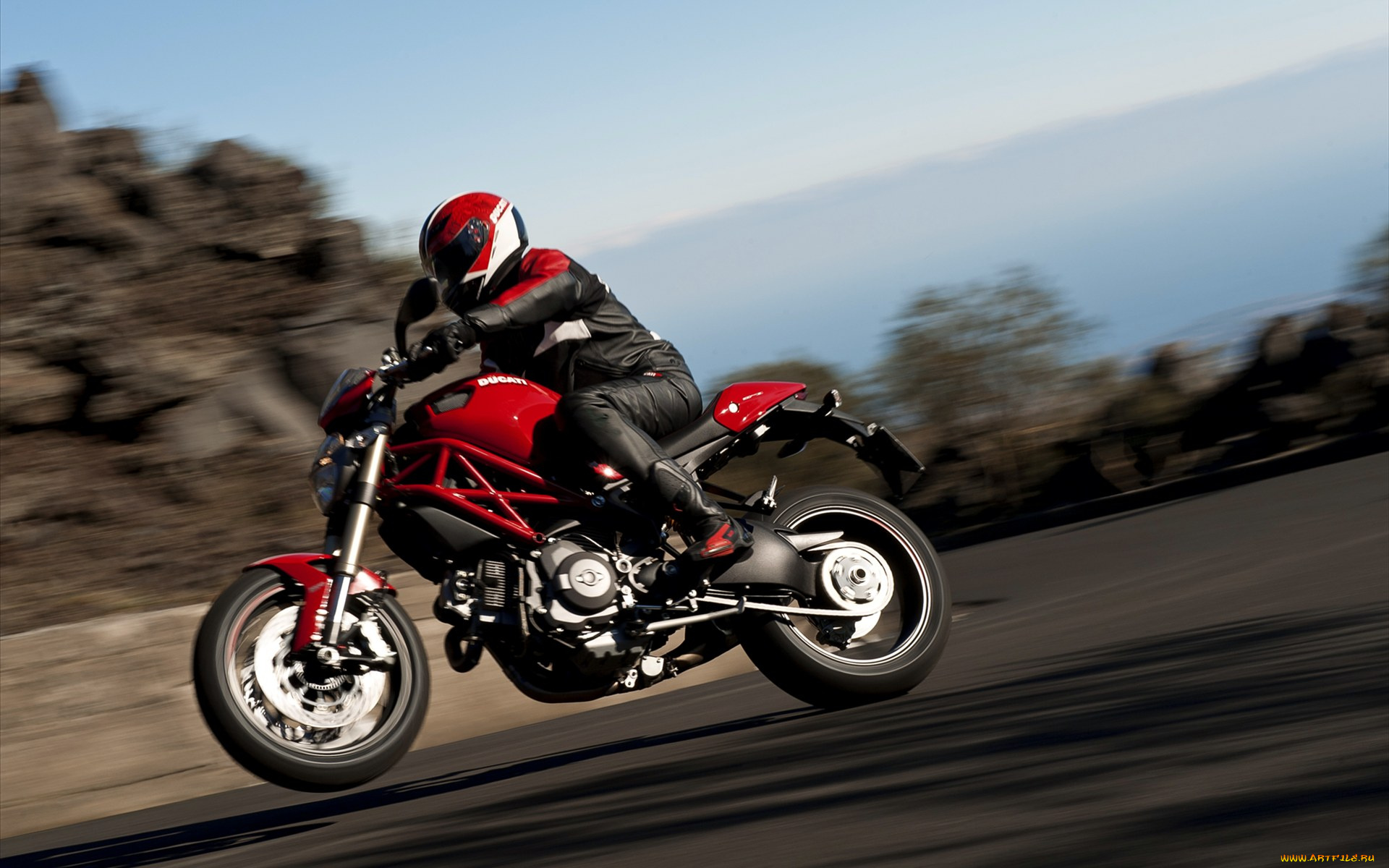 ducati, monster, 1100, evo, 2012, мотоциклы