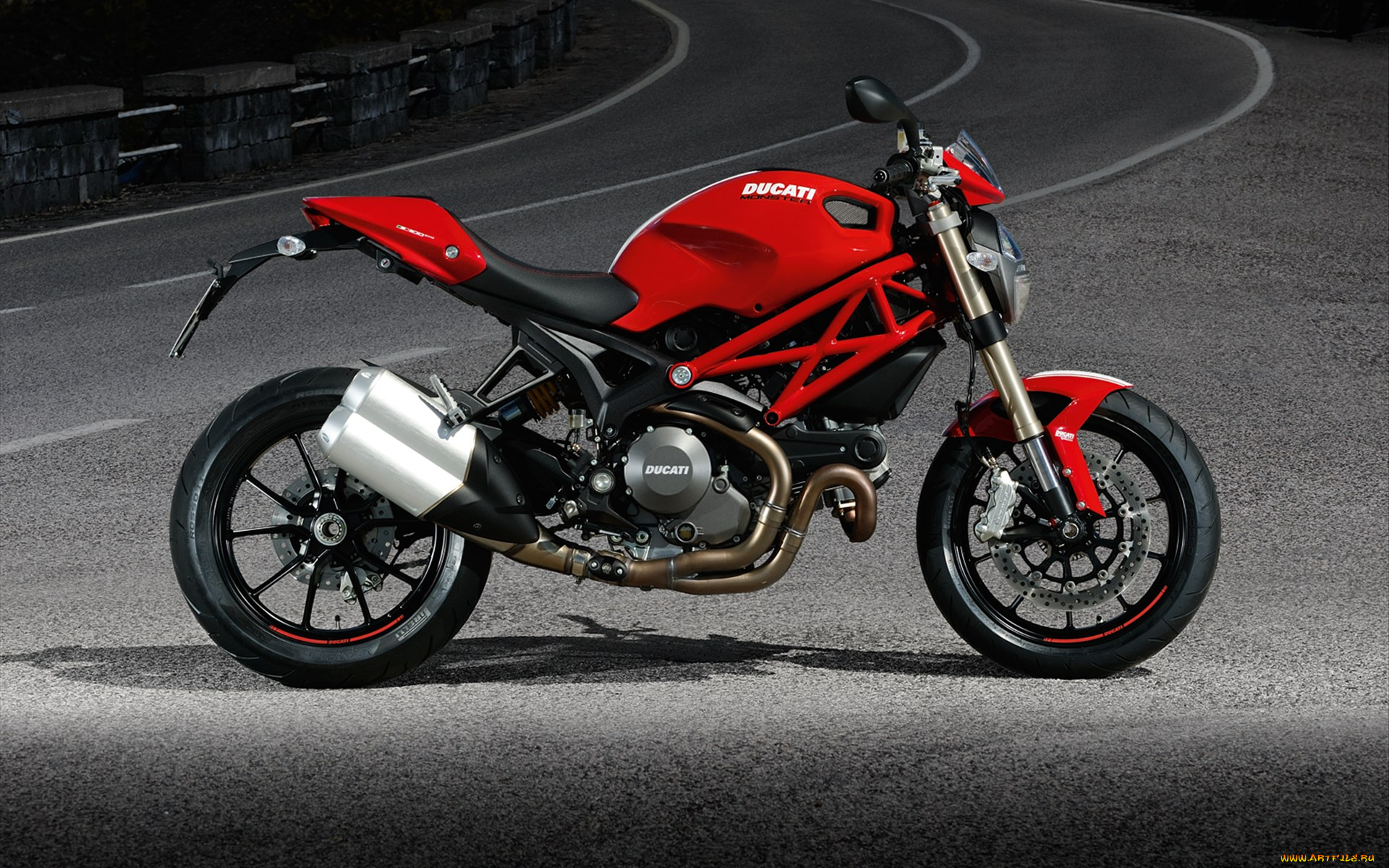 ducati, monster, 1100, evo, 2012, мотоциклы