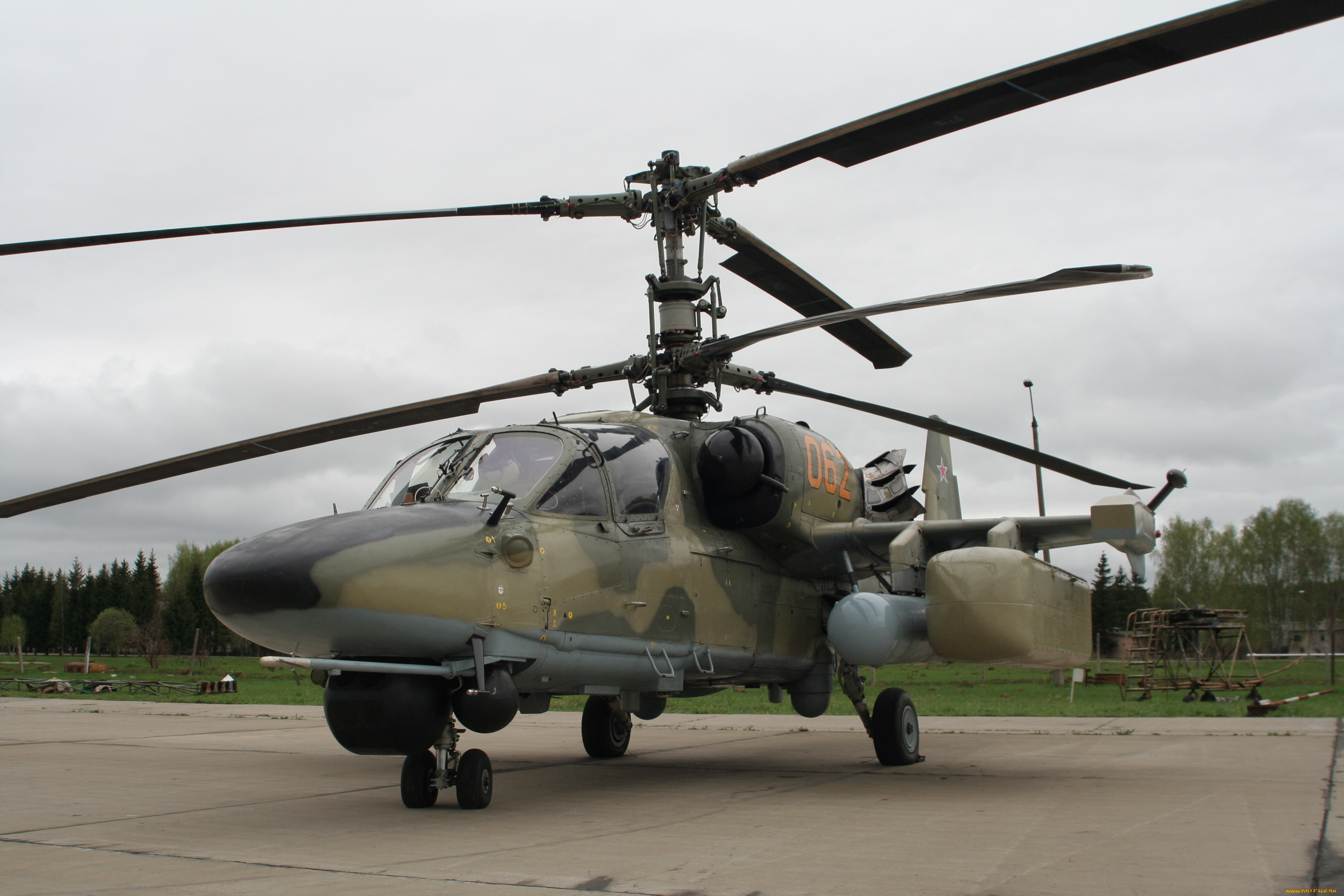 авиация вертолет Ка-52 бесплатно