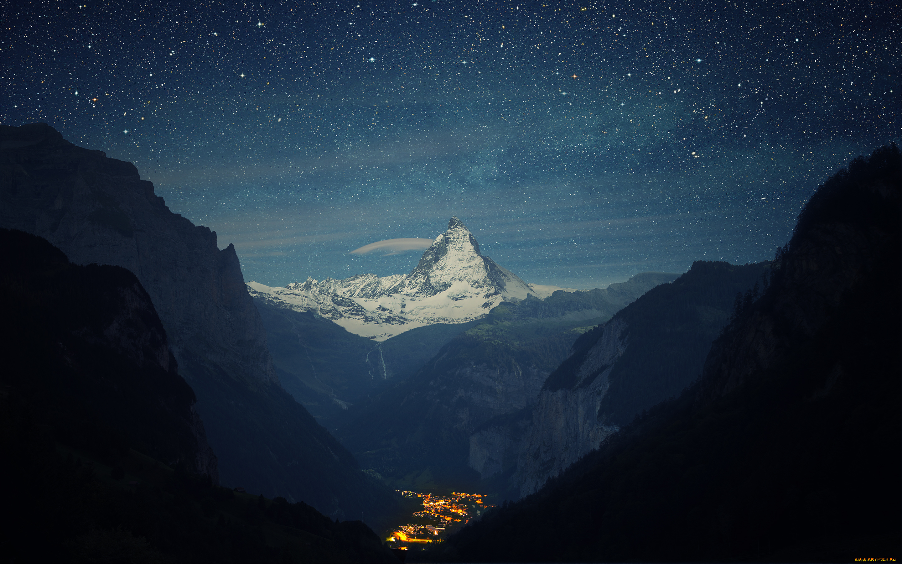 matterhorn, switzerland, природа, горы, lauterbrunnen, valley, alps, долина, лаутербруннен, швейцария, гора, маттерхорн