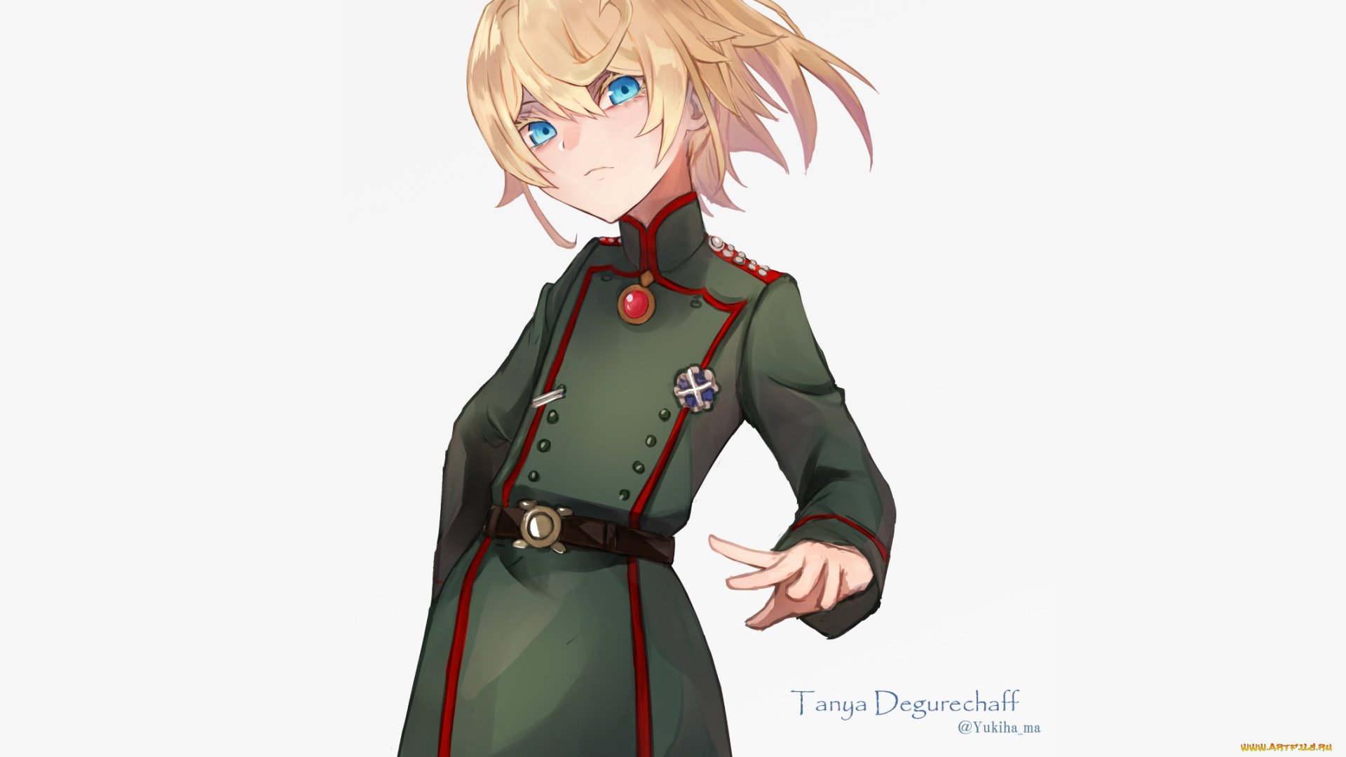 аниме, youjo, senki, tanya, degurechaff