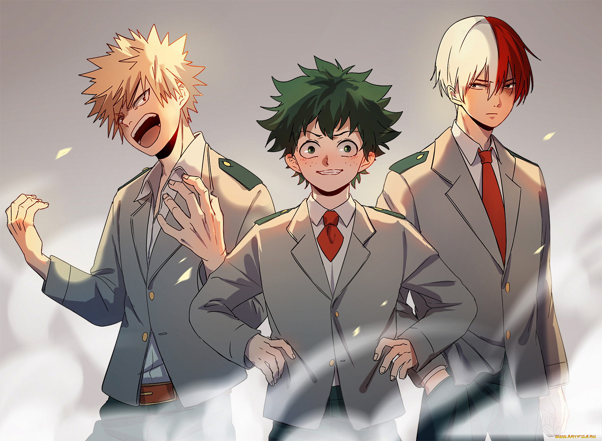 аниме, boku, no, hero, academia, моя, геройская, академия