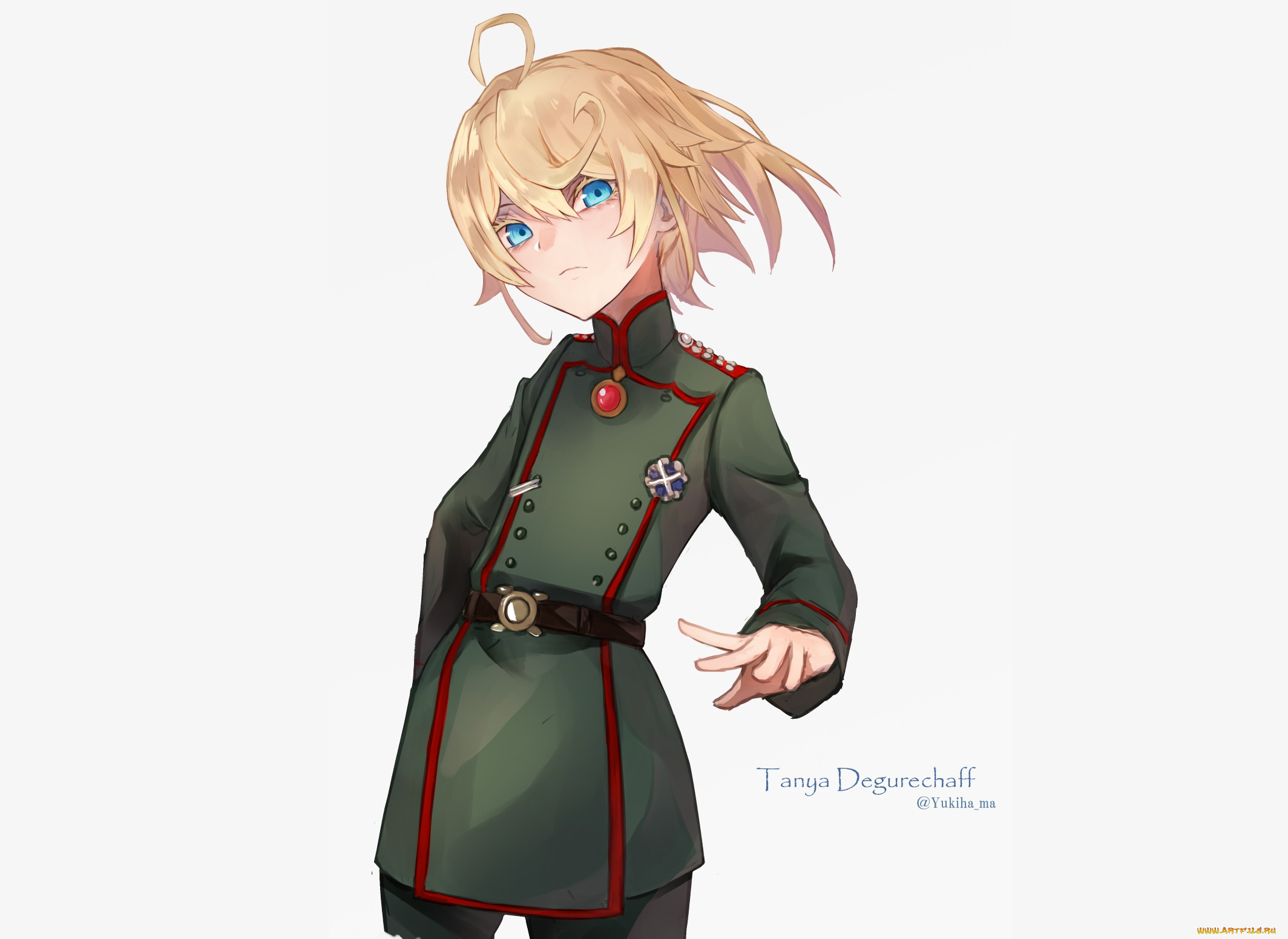 аниме, youjo, senki, tanya, degurechaff