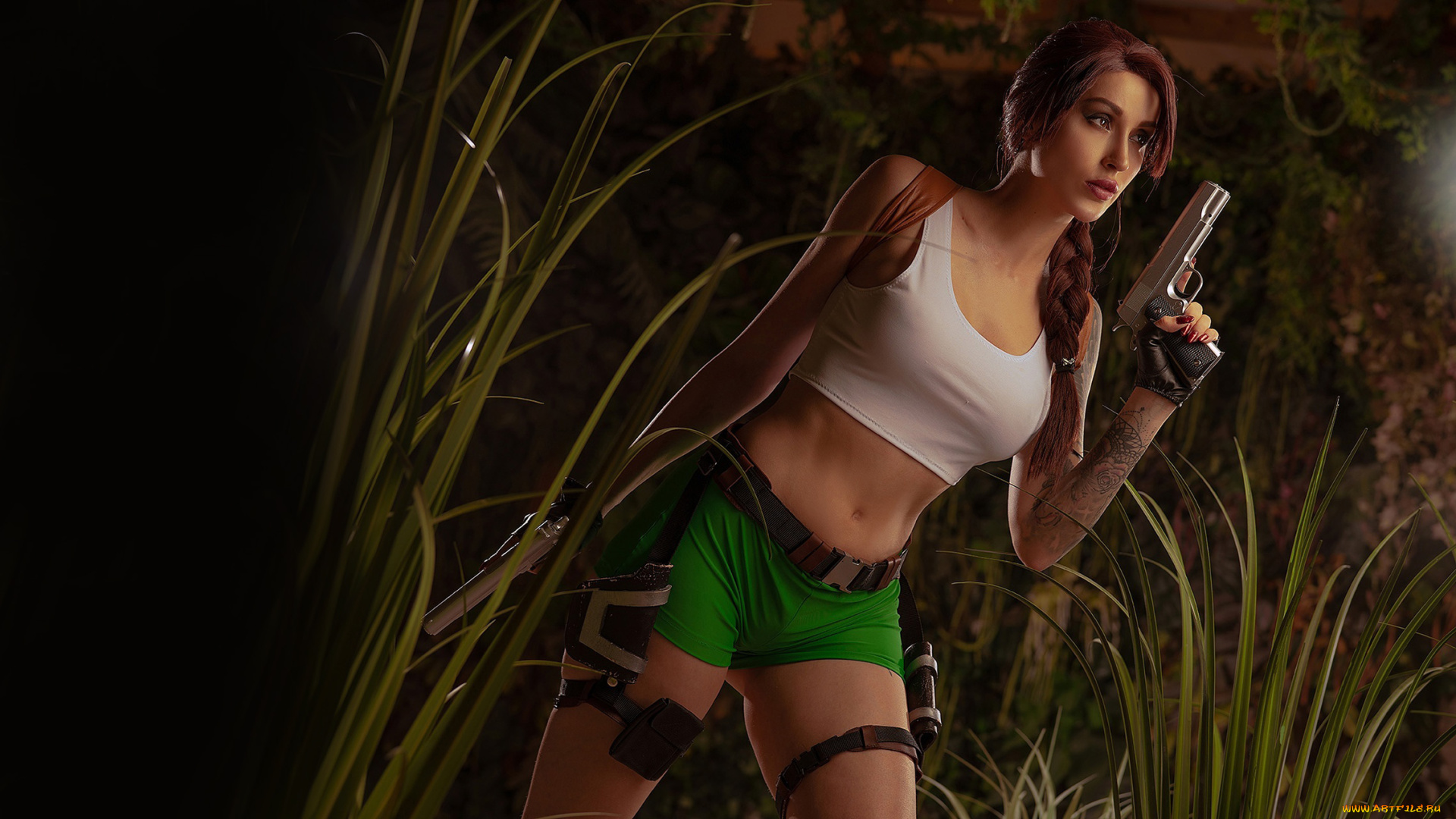 девушки, -, креатив, , косплей, lara, croft, tomb, raider, valery, himera, lera, himera