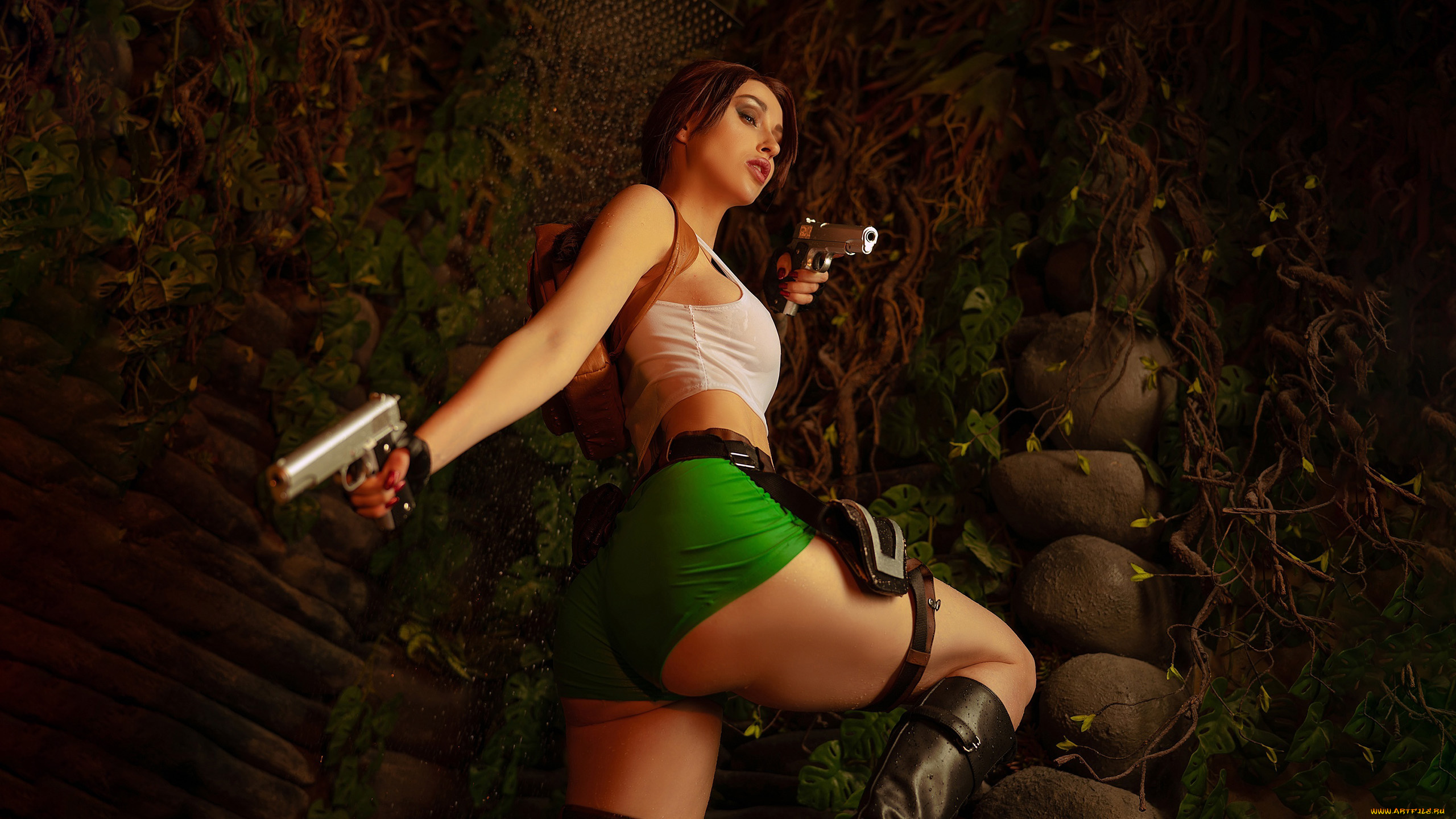 девушки, -, креатив, , косплей, lara, croft, tomb, raider, valery, himera, lera, himera