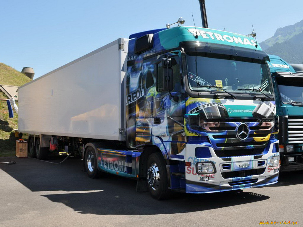 автомобили, mercedes, trucks