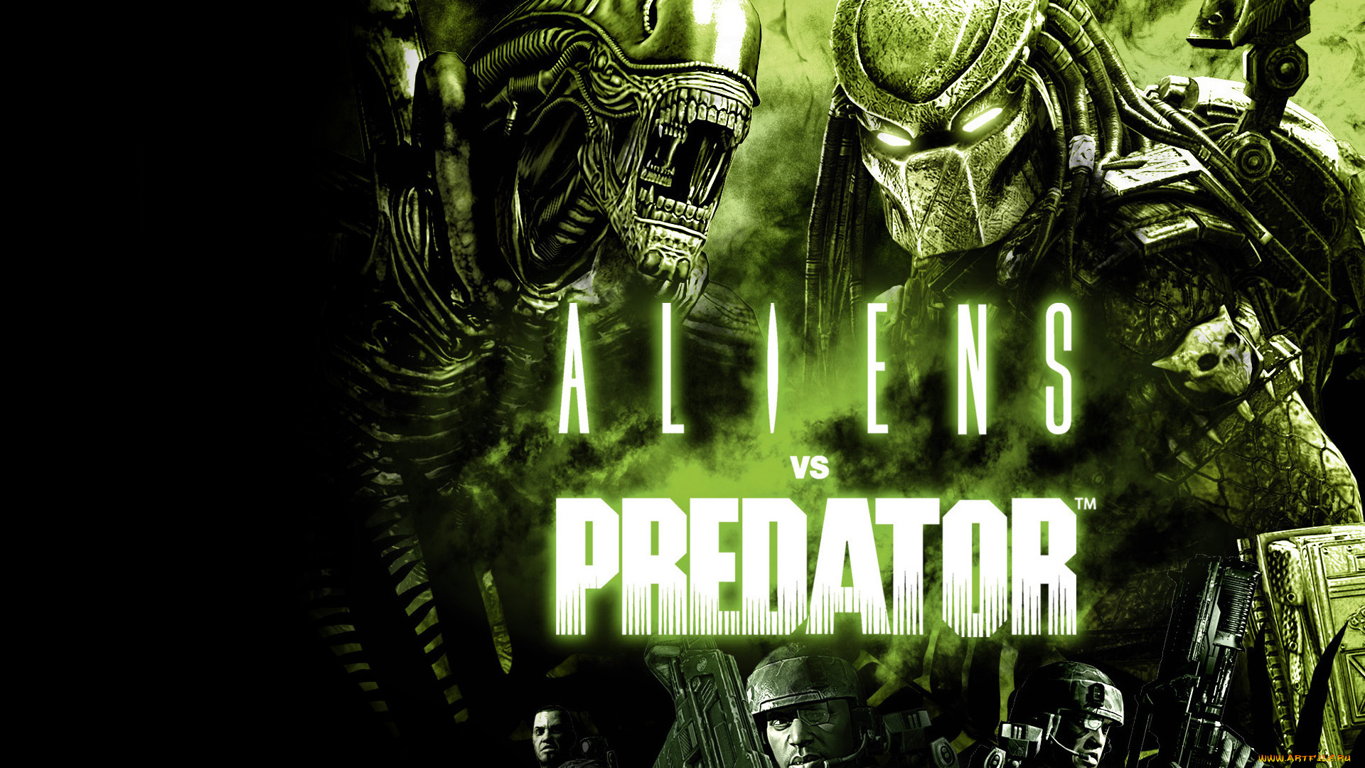 alien, vs, predator, видео, игры, aliens, Чужой, против, хищника