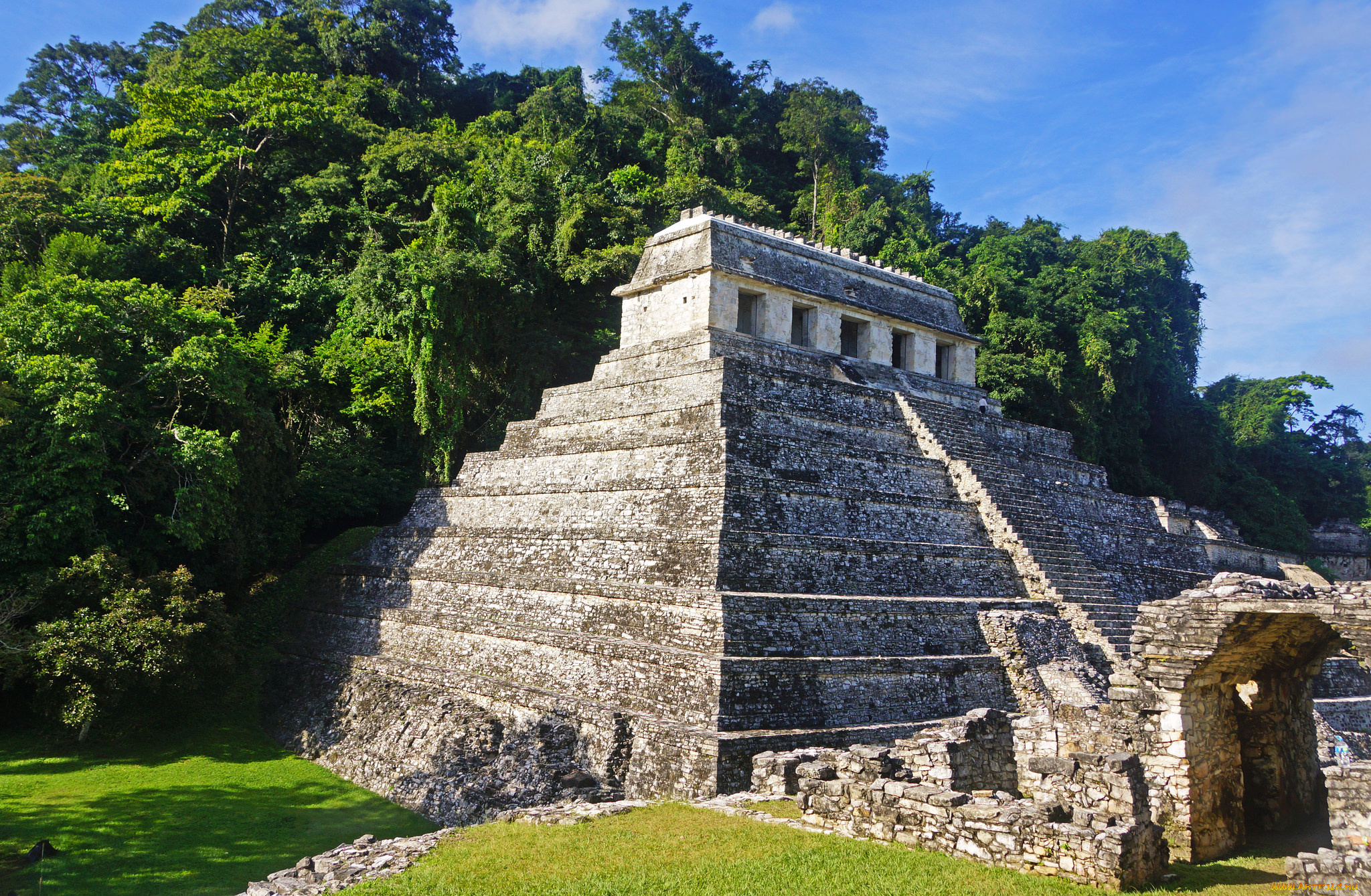 temple, of, the, inscriptions, , palenque, города, -, исторические, , архитектурные, памятники, святилище, храм, пирамида