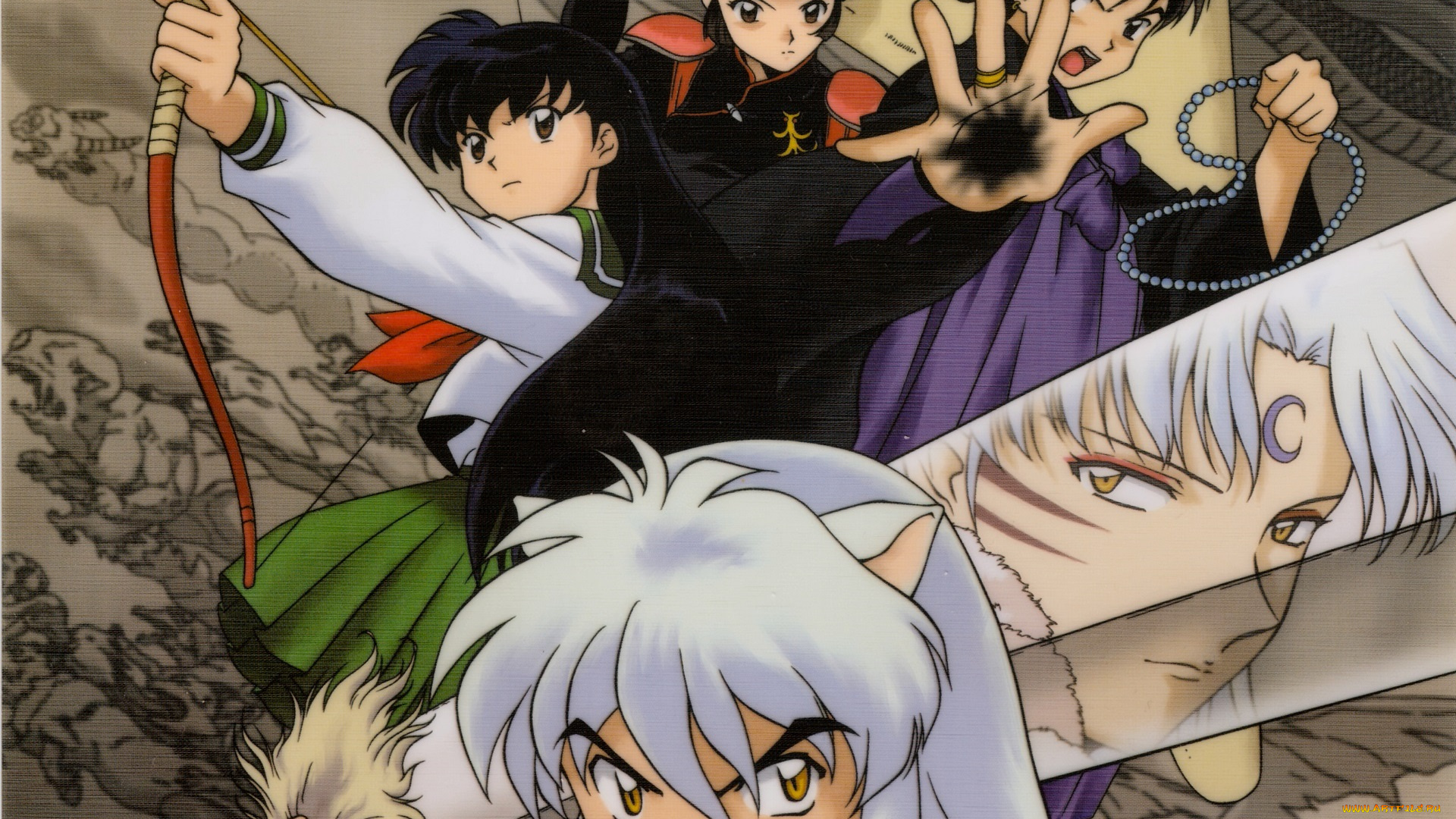 аниме, inuyasha, инуяша