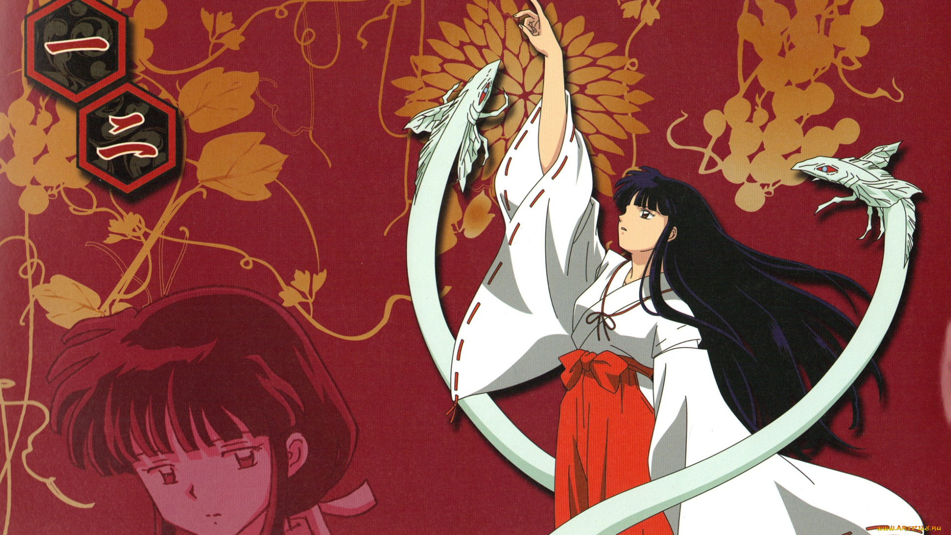 аниме, inuyasha, kikyo