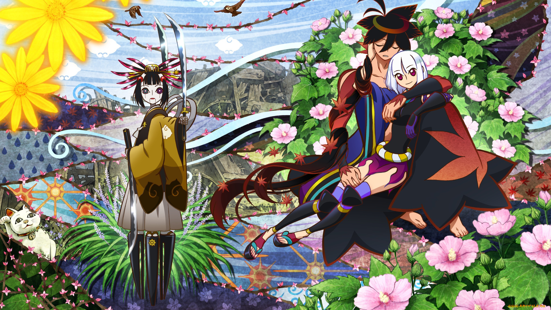 аниме, katanagatari