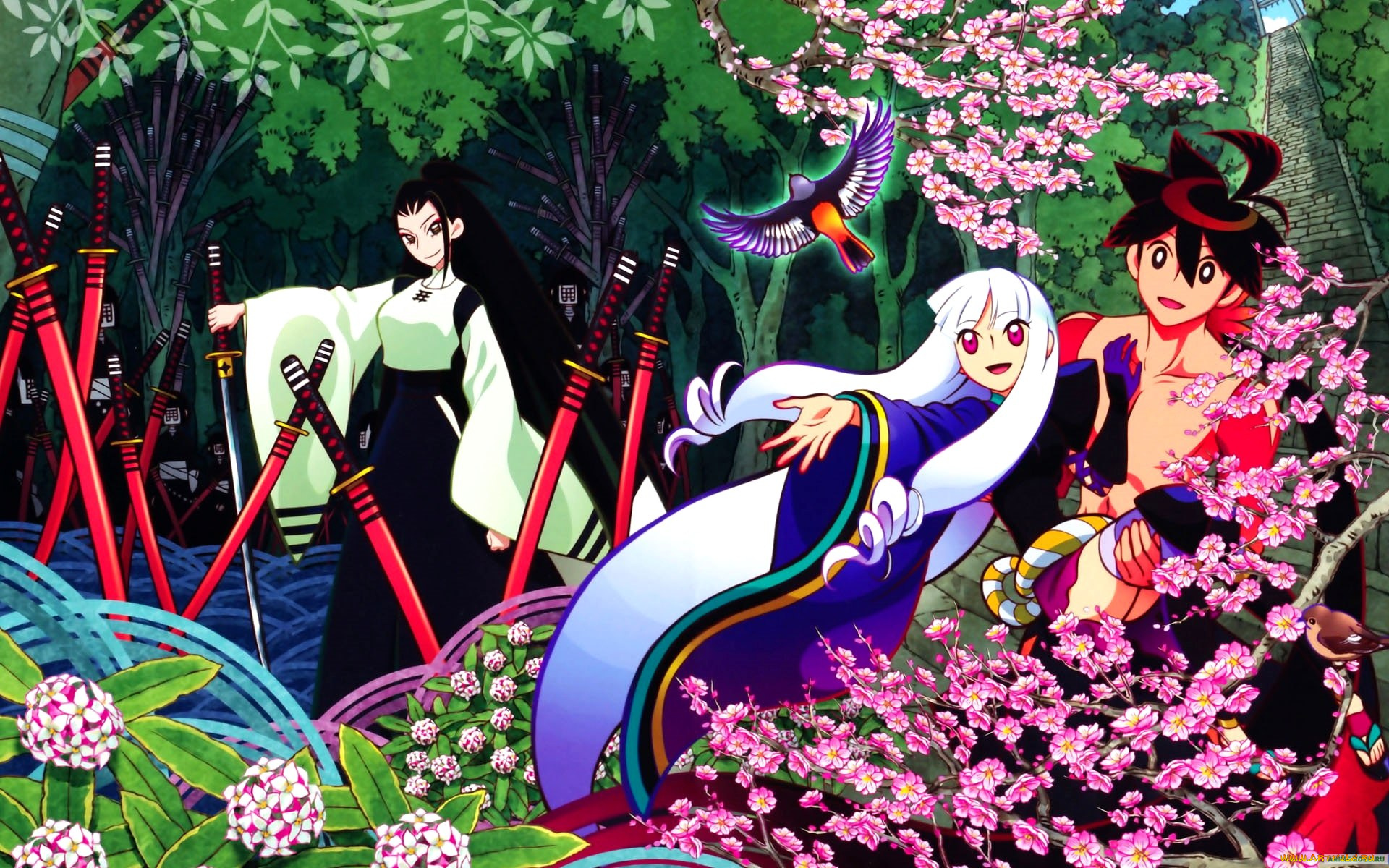 аниме, katanagatari