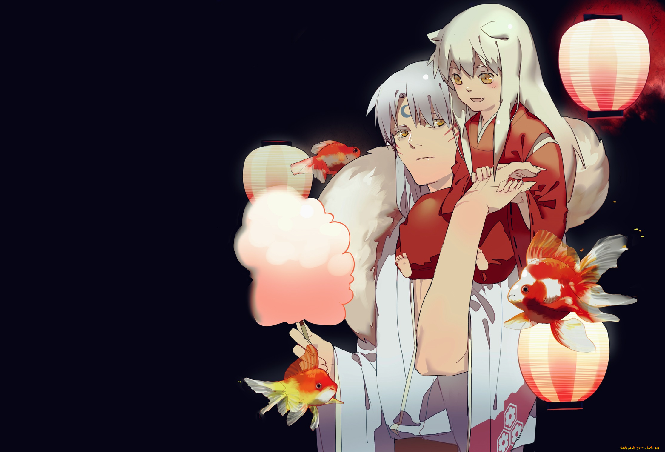 аниме, inuyasha, инуяша