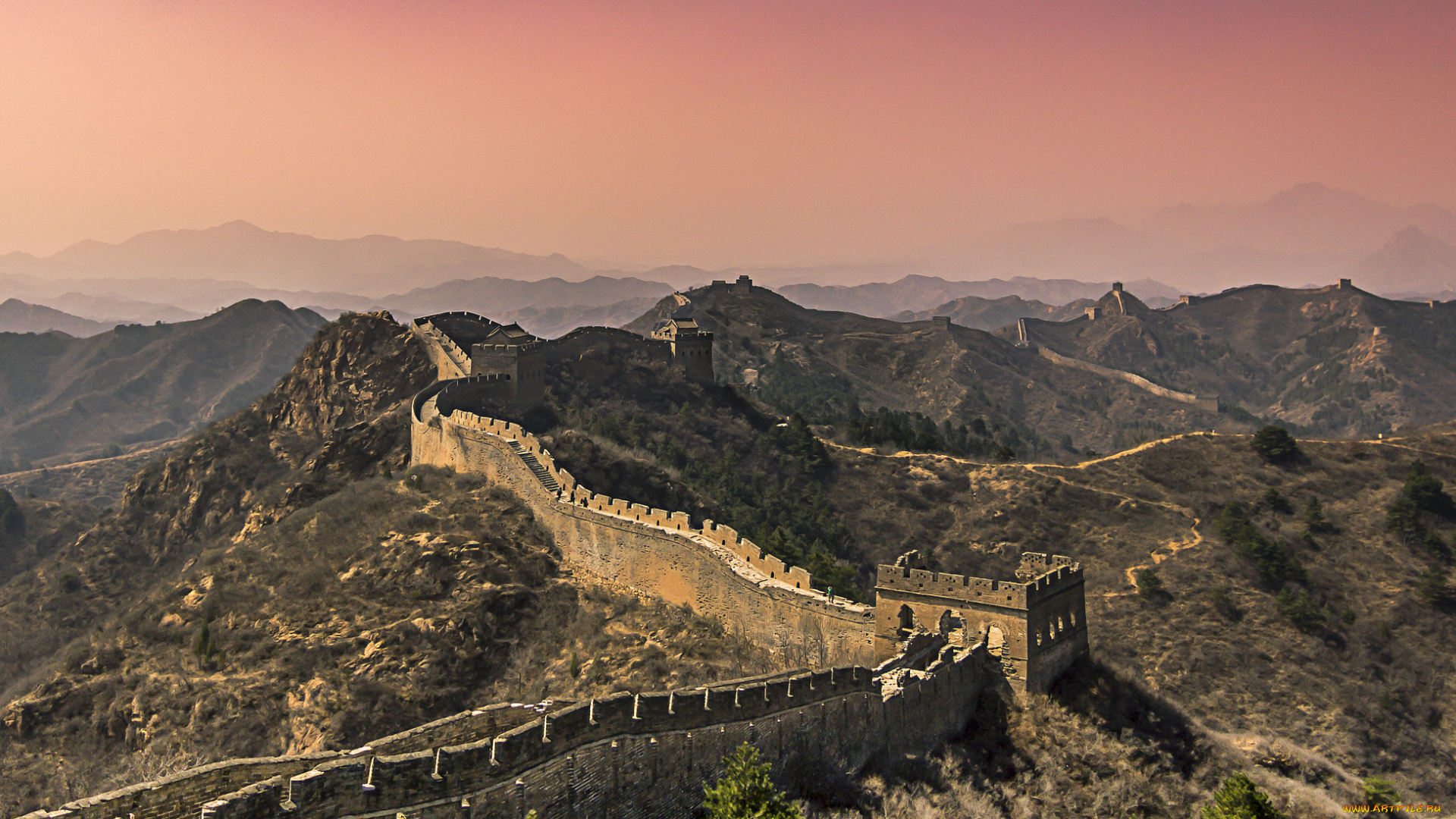 great, wall, of, china, города, -, исторические, , архитектурные, памятники, крепость, стена, горы